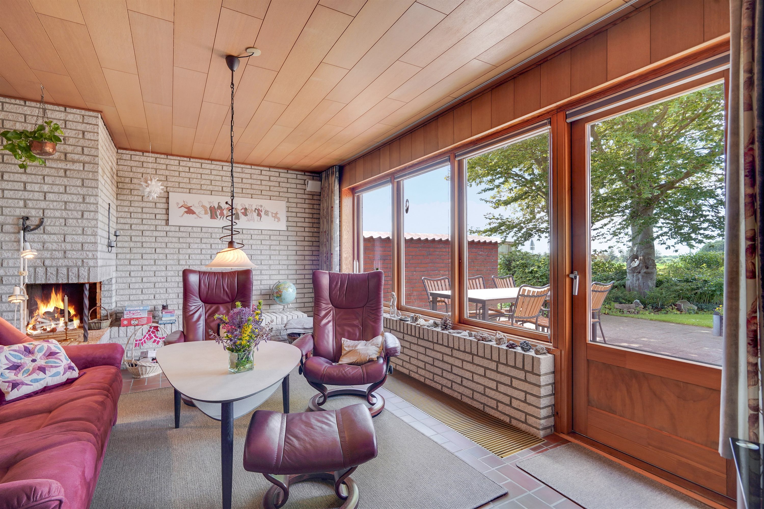 Fremhævet stue billede i fuldskærmstilstand. Billede af Agertoften 2, Tinghøj, 6800 Varde