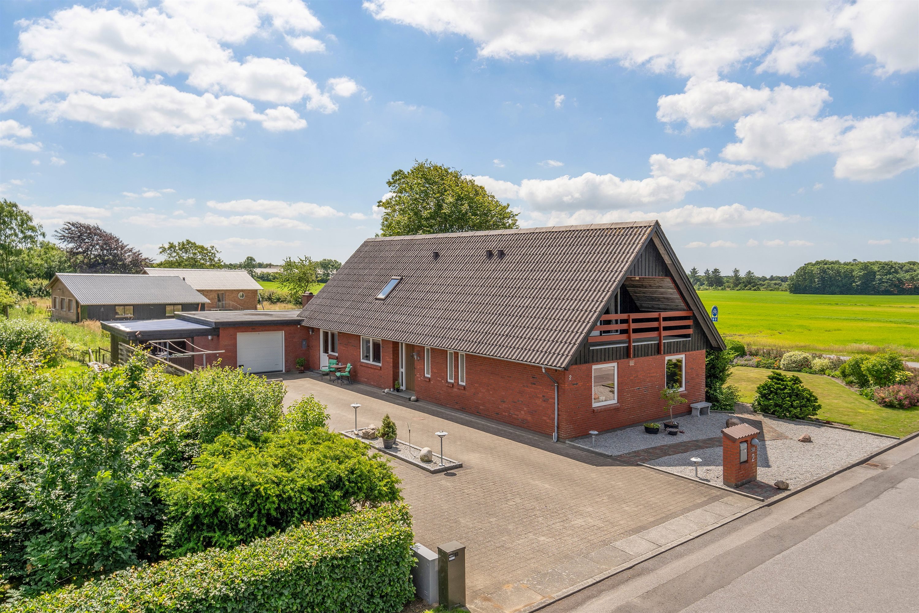 Fremhævet ejendommen billede i fuldskærmstilstand. Billede af Agertoften 2, Tinghøj, 6800 Varde