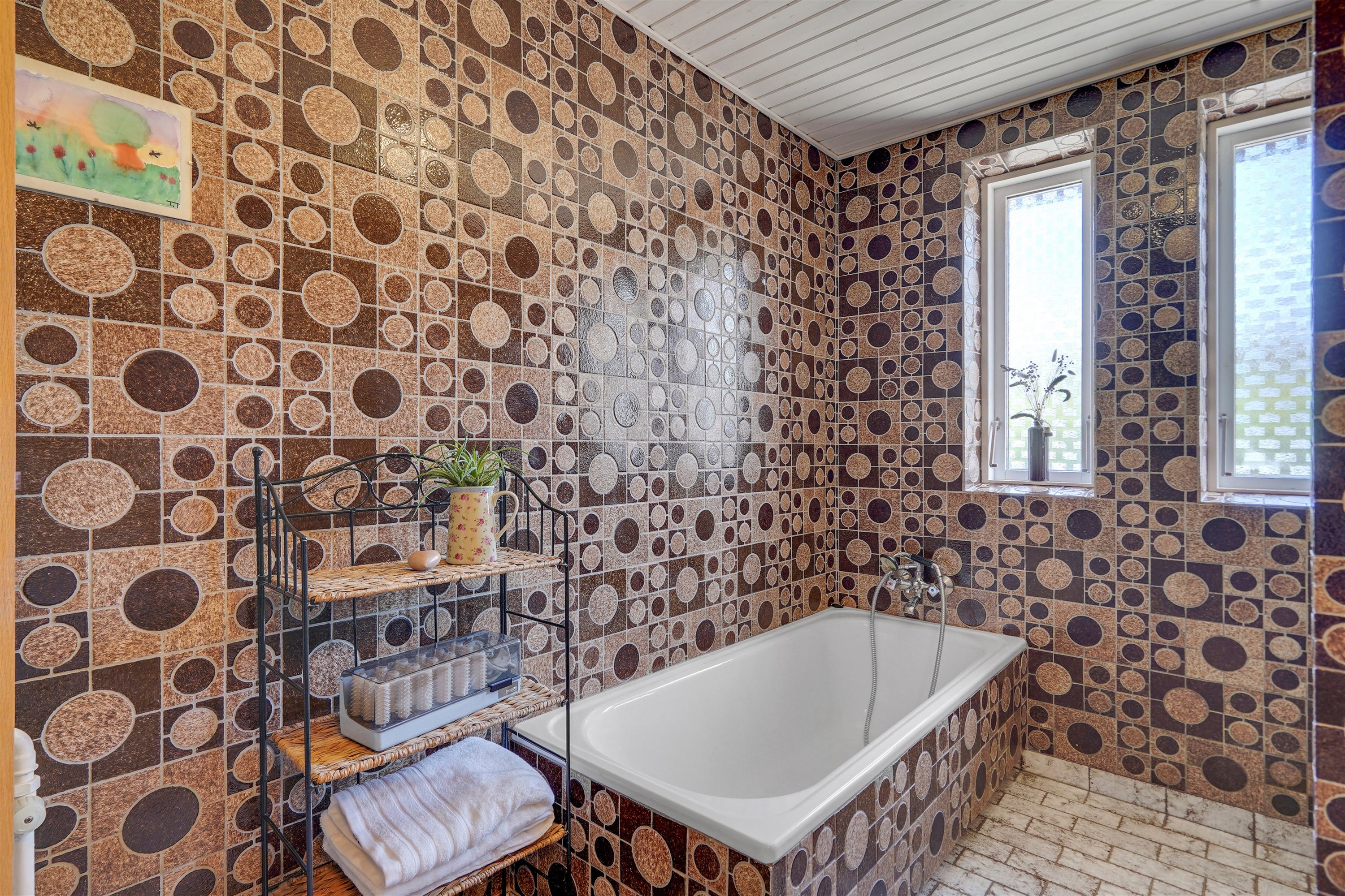 Fremhævet badeværelse billede i fuldskærmstilstand. Billede af Agertoften 2, Tinghøj, 6800 Varde