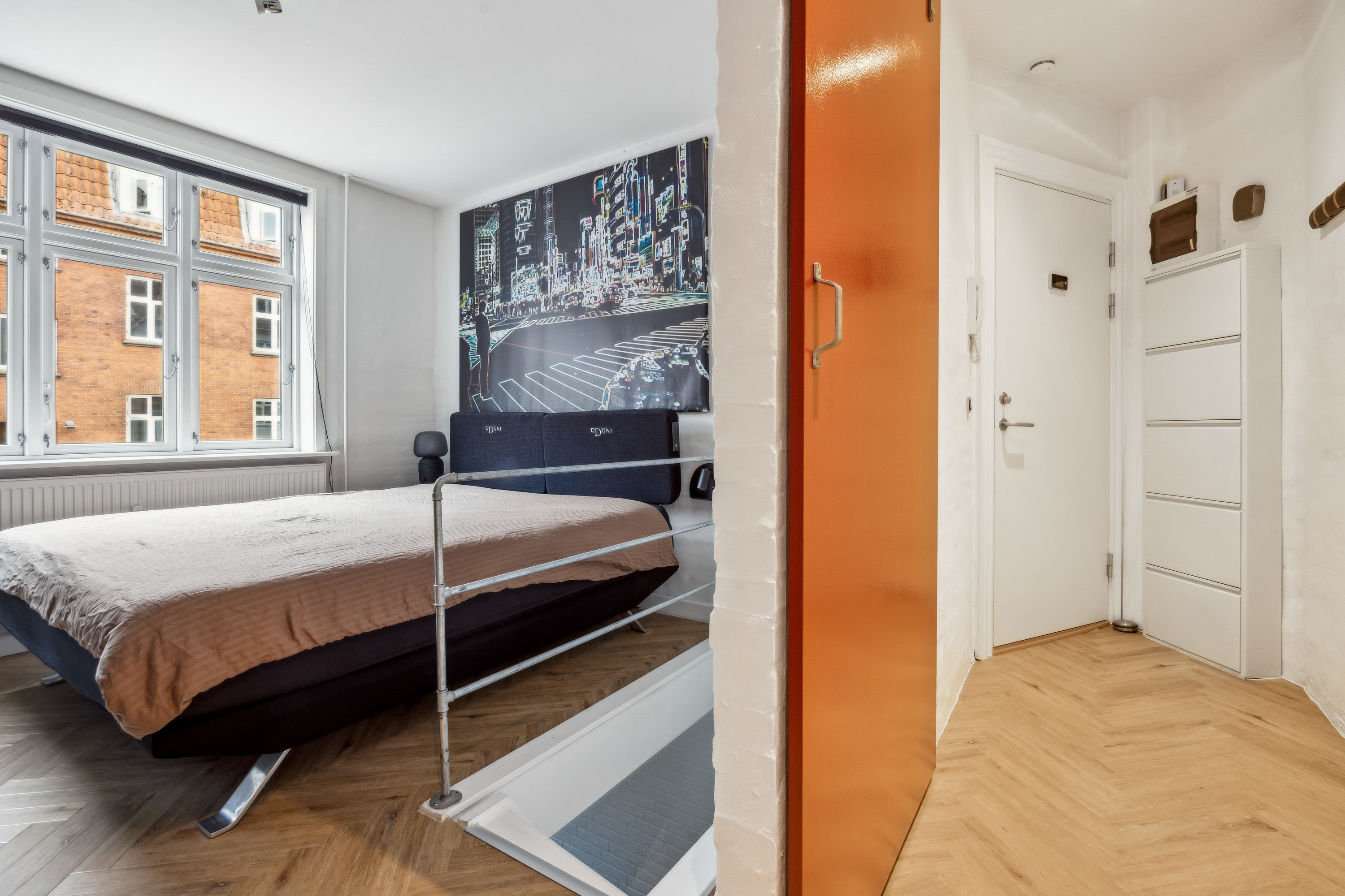 Fremhævet soveværelse billede i fuldskærmstilstand. Billede af Sverigesgade 3, st.. th., 9000 Aalborg