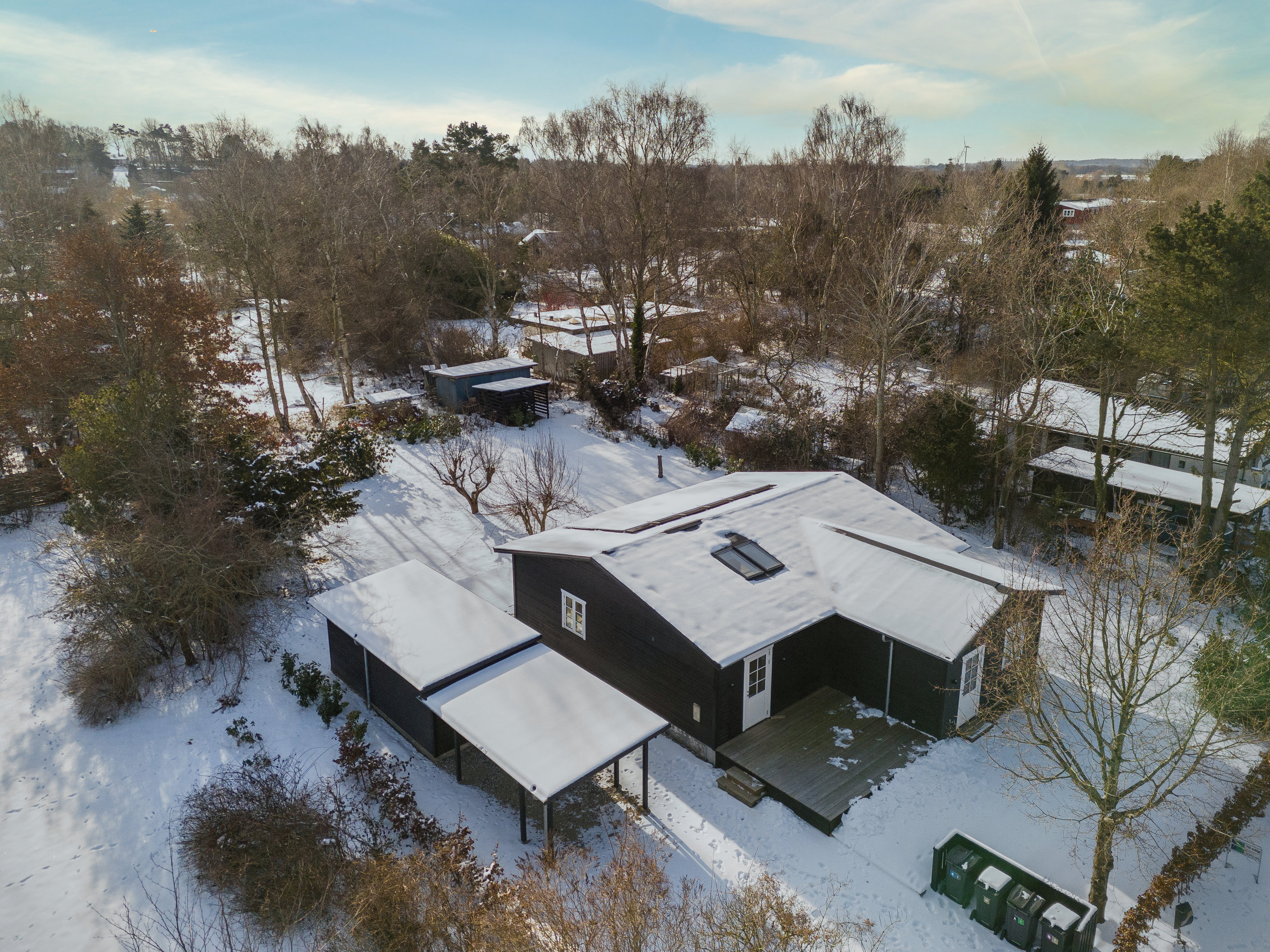 Fremhævet set oppefra billede i fuldskærmstilstand. Billede af Hans Kurtsvej 24, Evetofte, 3370 Melby