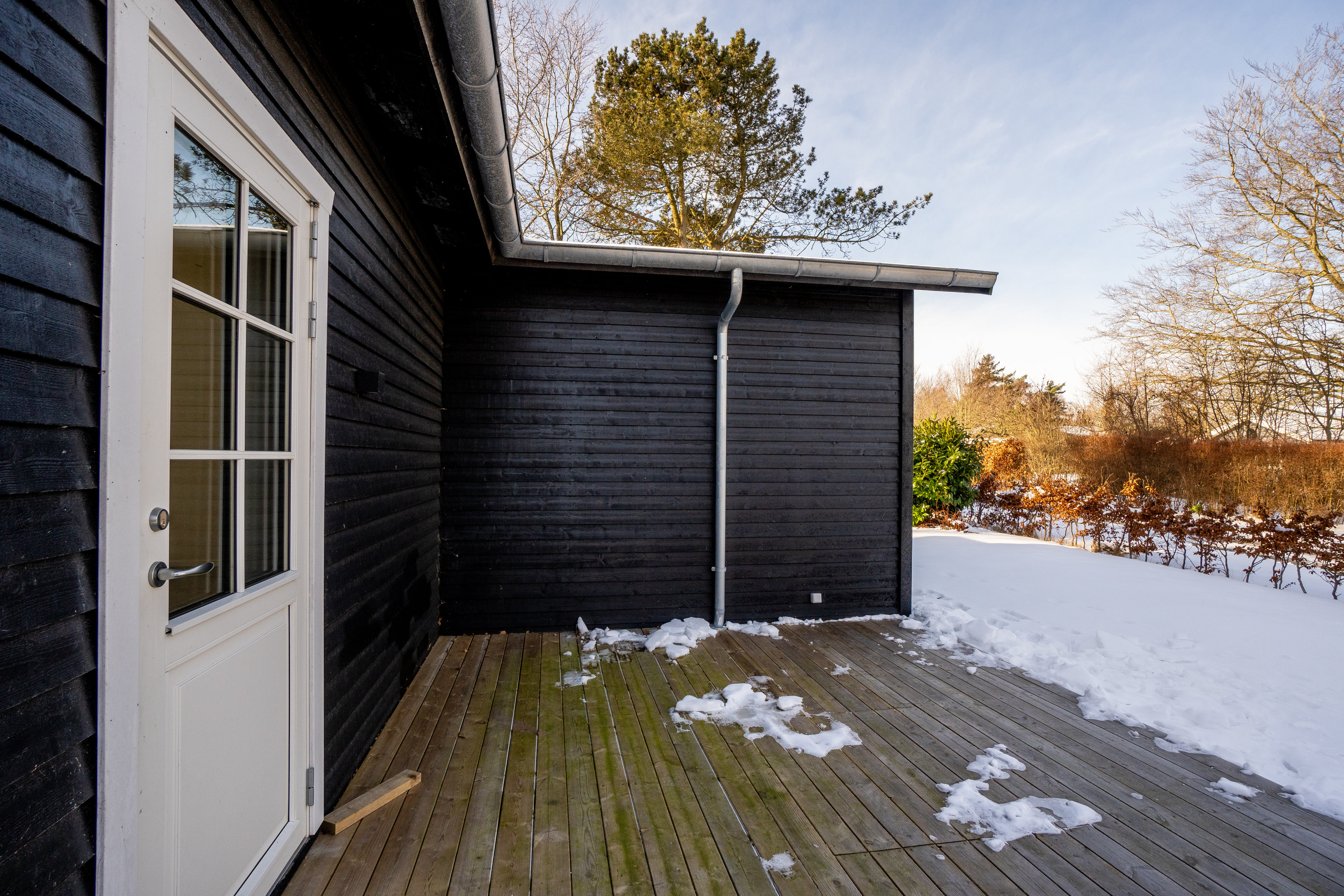 Fremhævet udendørs billede i fuldskærmstilstand. Billede af Hans Kurtsvej 24, Evetofte, 3370 Melby