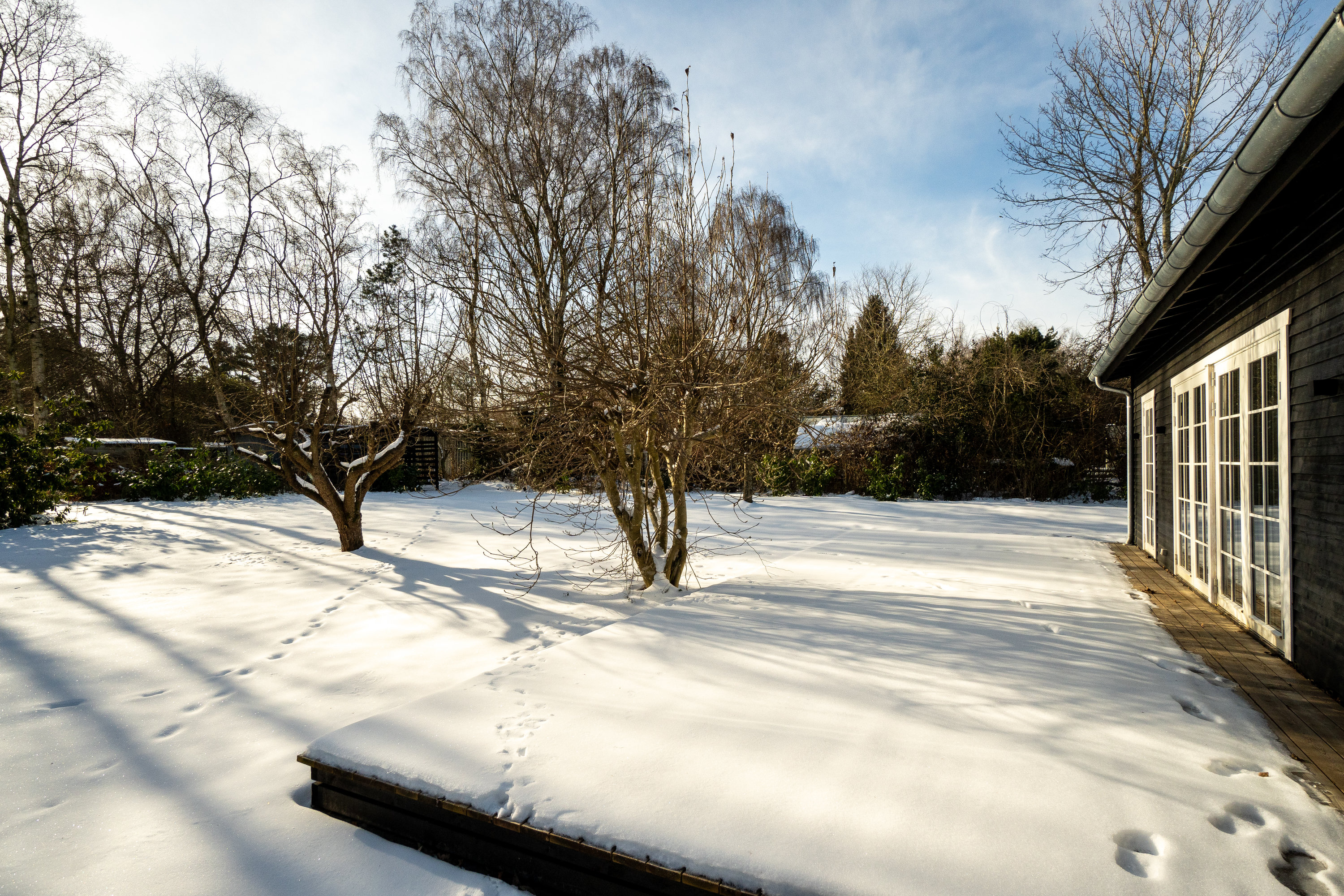 Fremhævet terrasse billede i fuldskærmstilstand. Billede af Hans Kurtsvej 24, Evetofte, 3370 Melby