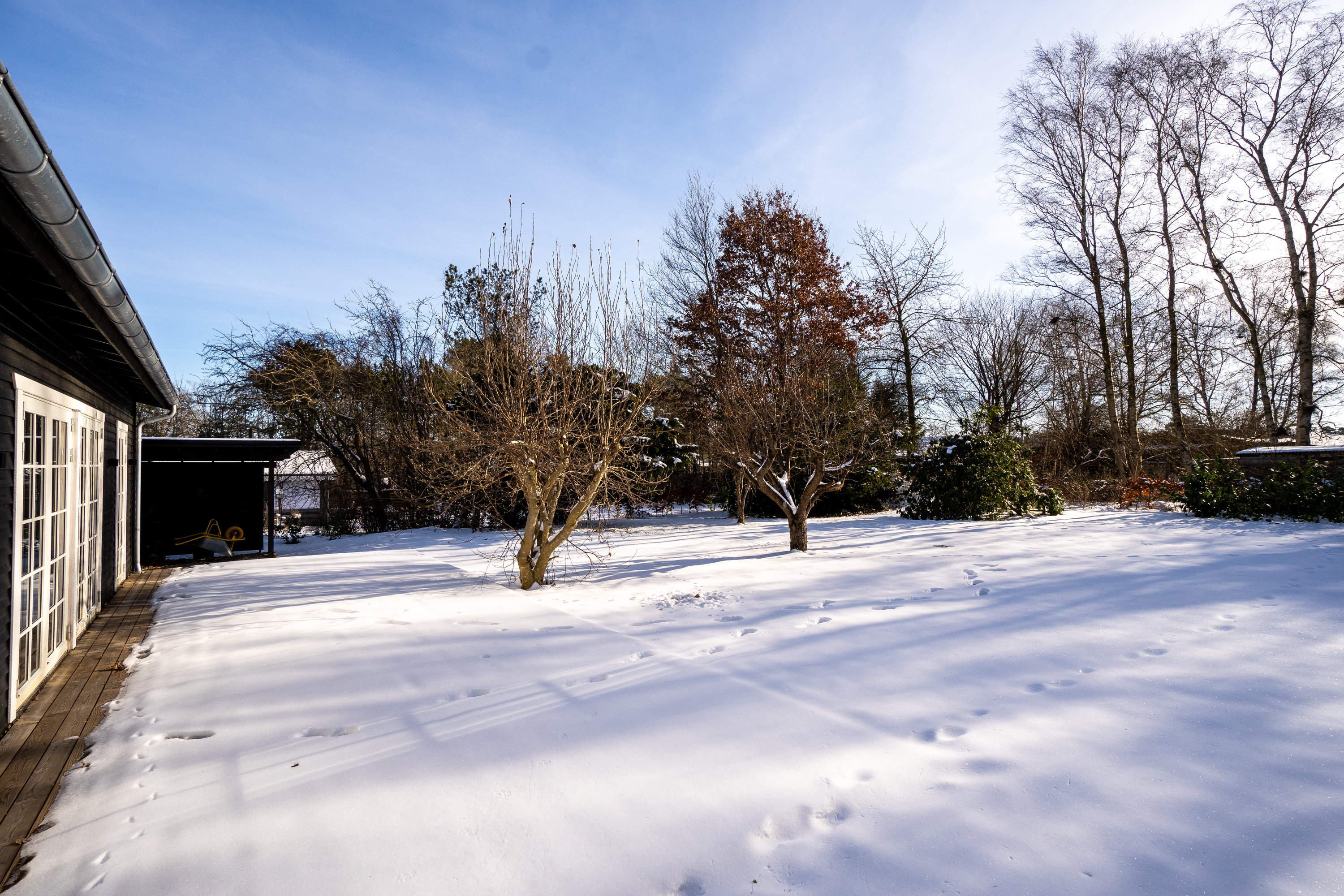 Fremhævet haven billede i fuldskærmstilstand. Billede af Hans Kurtsvej 24, Evetofte, 3370 Melby