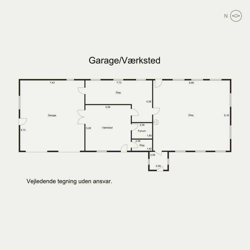 Plantegninger billede af Kærbyvej 6, Kasted, 8200 Aarhus N