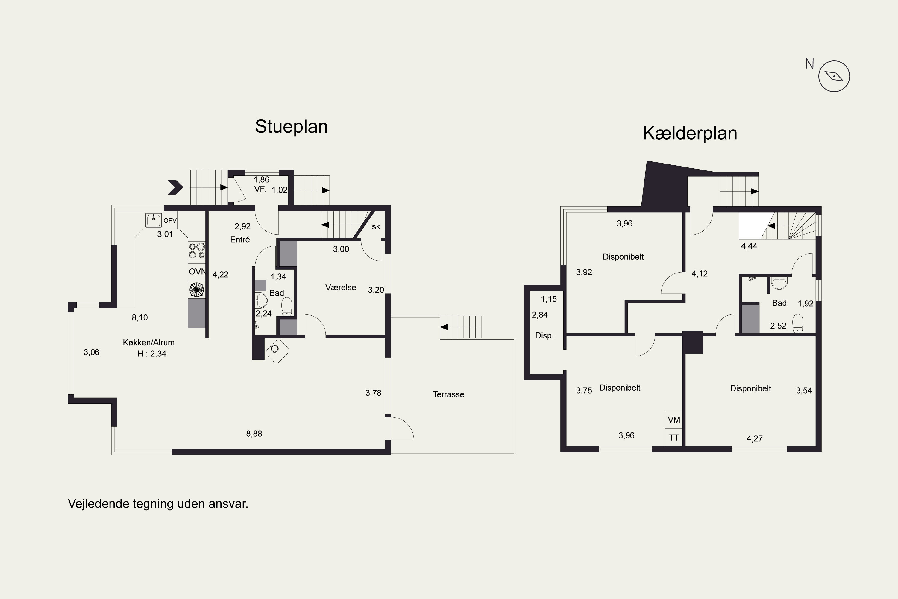 Plantegninger billede af Hasle Ringvej 94, Christiansbjerg, 8200 Aarhus N