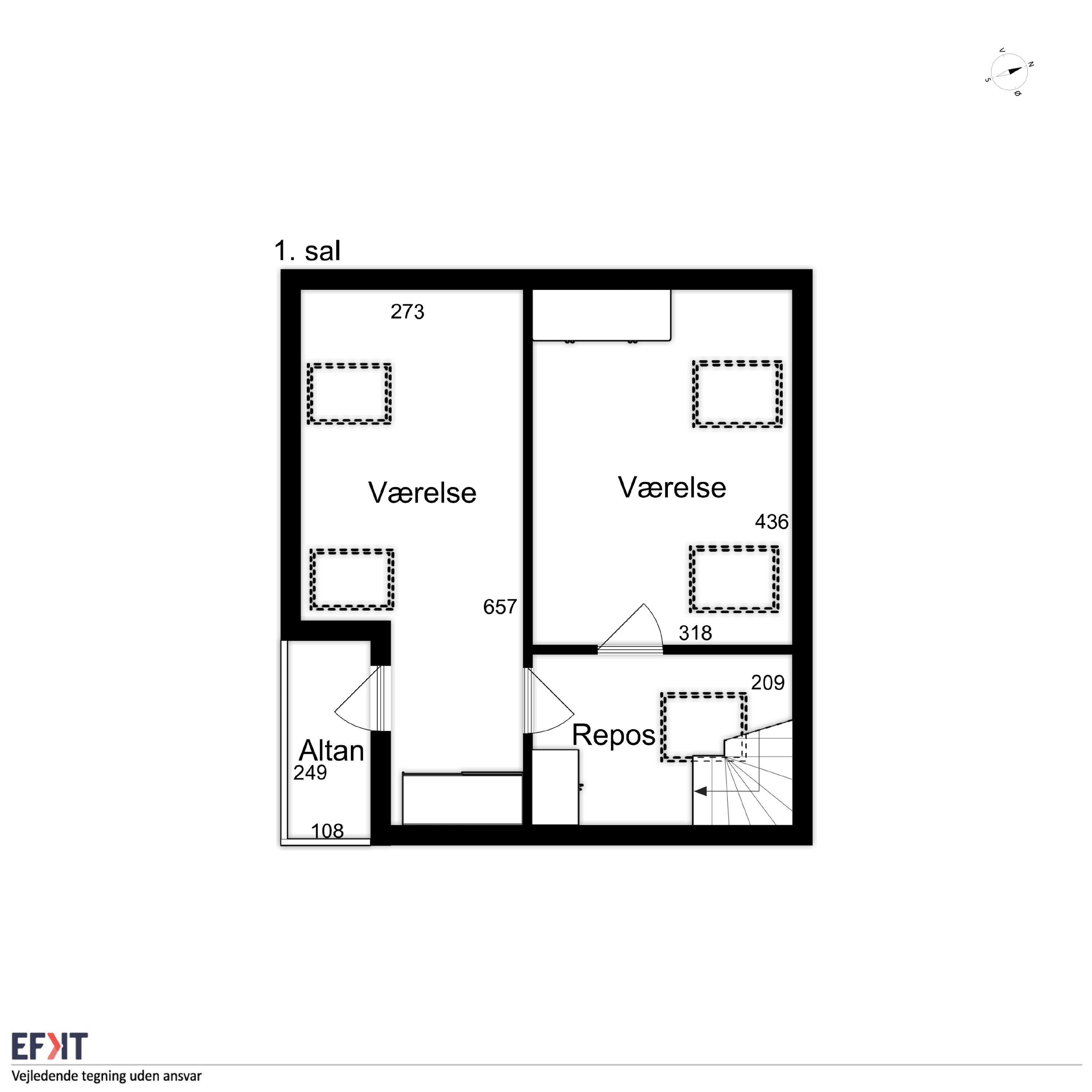 Plantegninger billede af Nørreport 8, 5900 Rudkøbing