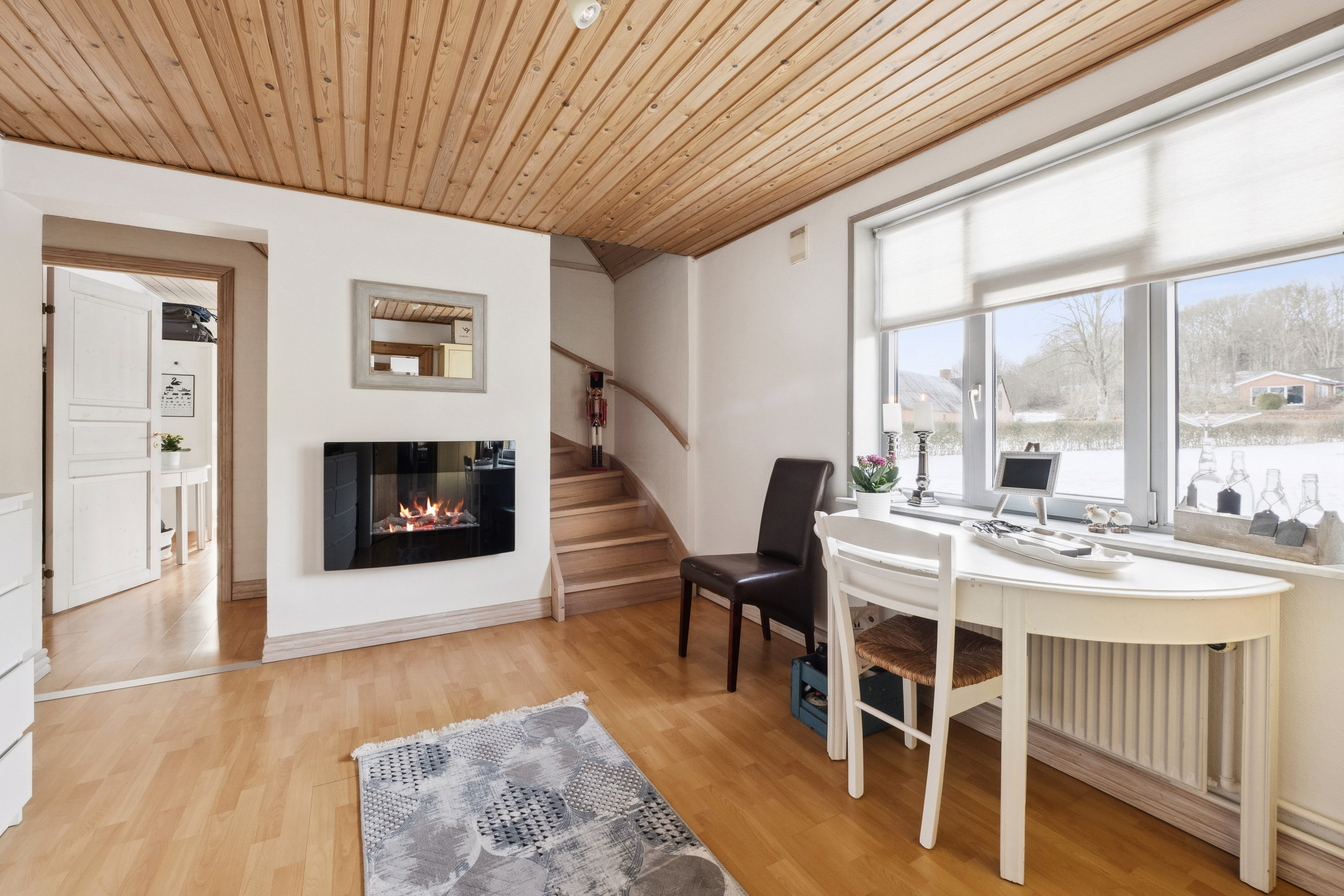 Fremhævet stue billede i fuldskærmstilstand. Billede af Ørumvej 59, Sdr Ørum, 7840 Højslev