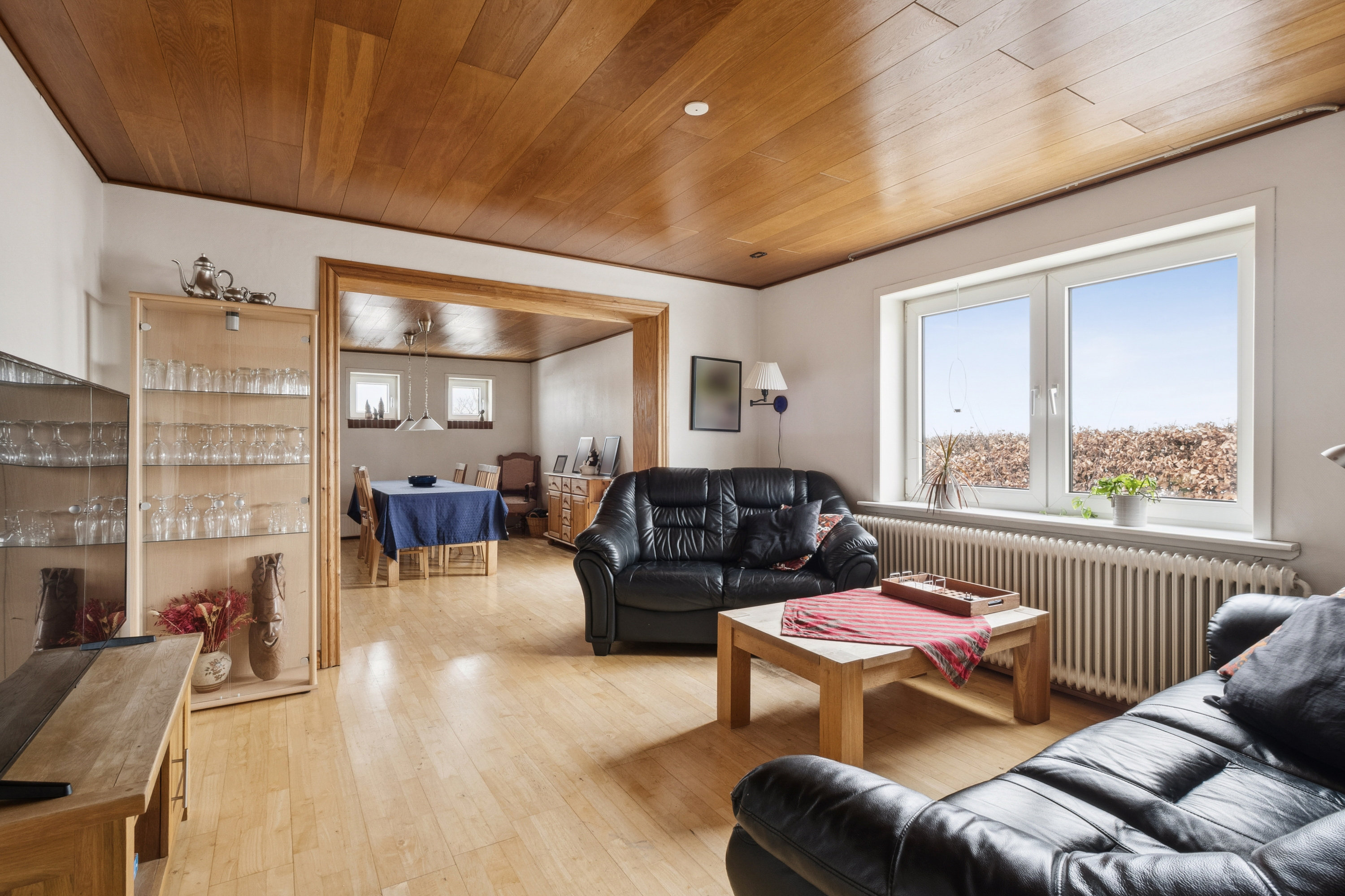 Fremhævet stue billede i fuldskærmstilstand. Billede af Kongevejen 39, Sejerslev, 7900 Nykøbing M