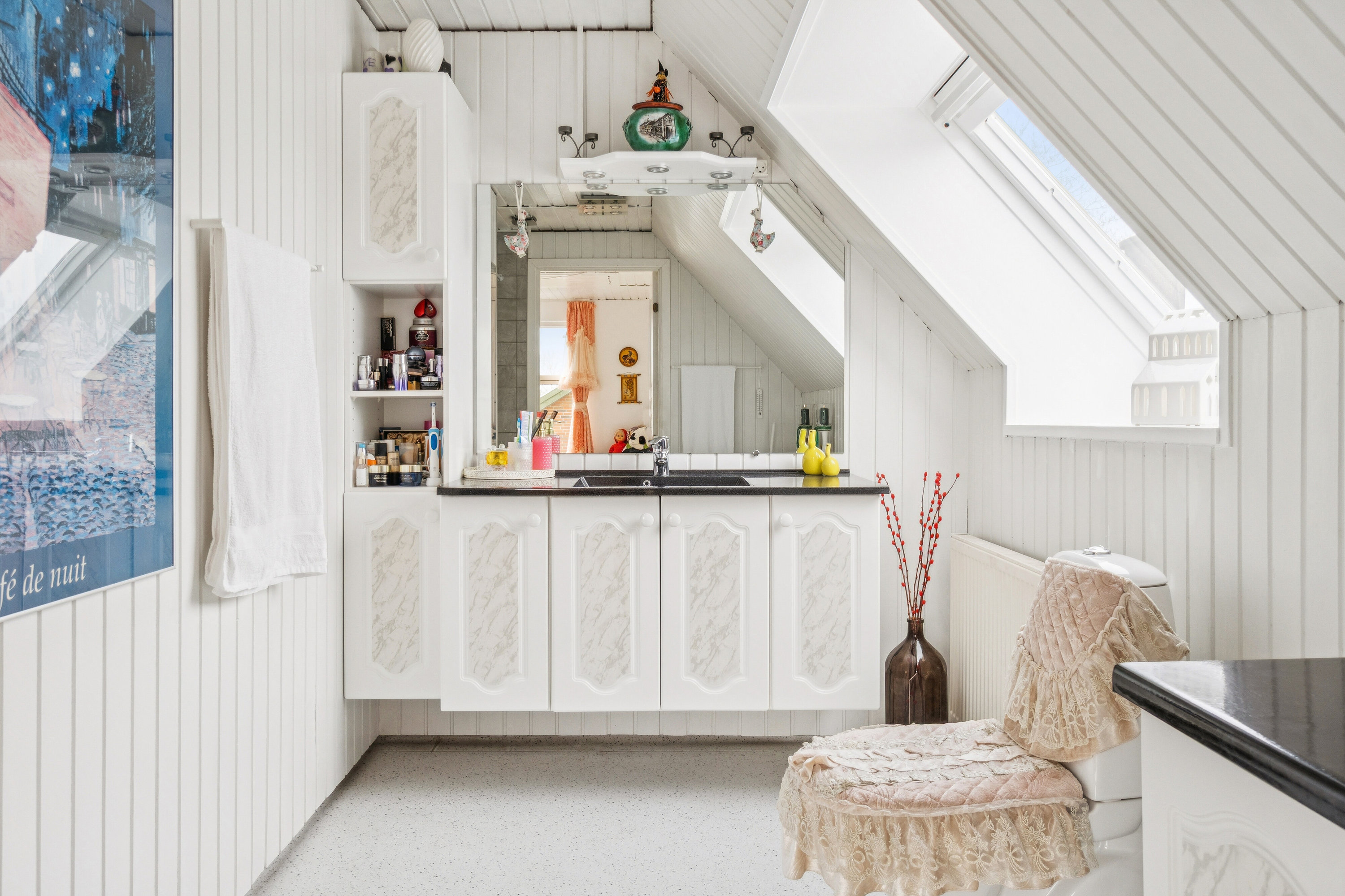 Fremhævet badeværelse billede i fuldskærmstilstand. Billede af Figenvej 75, 4700 Næstved