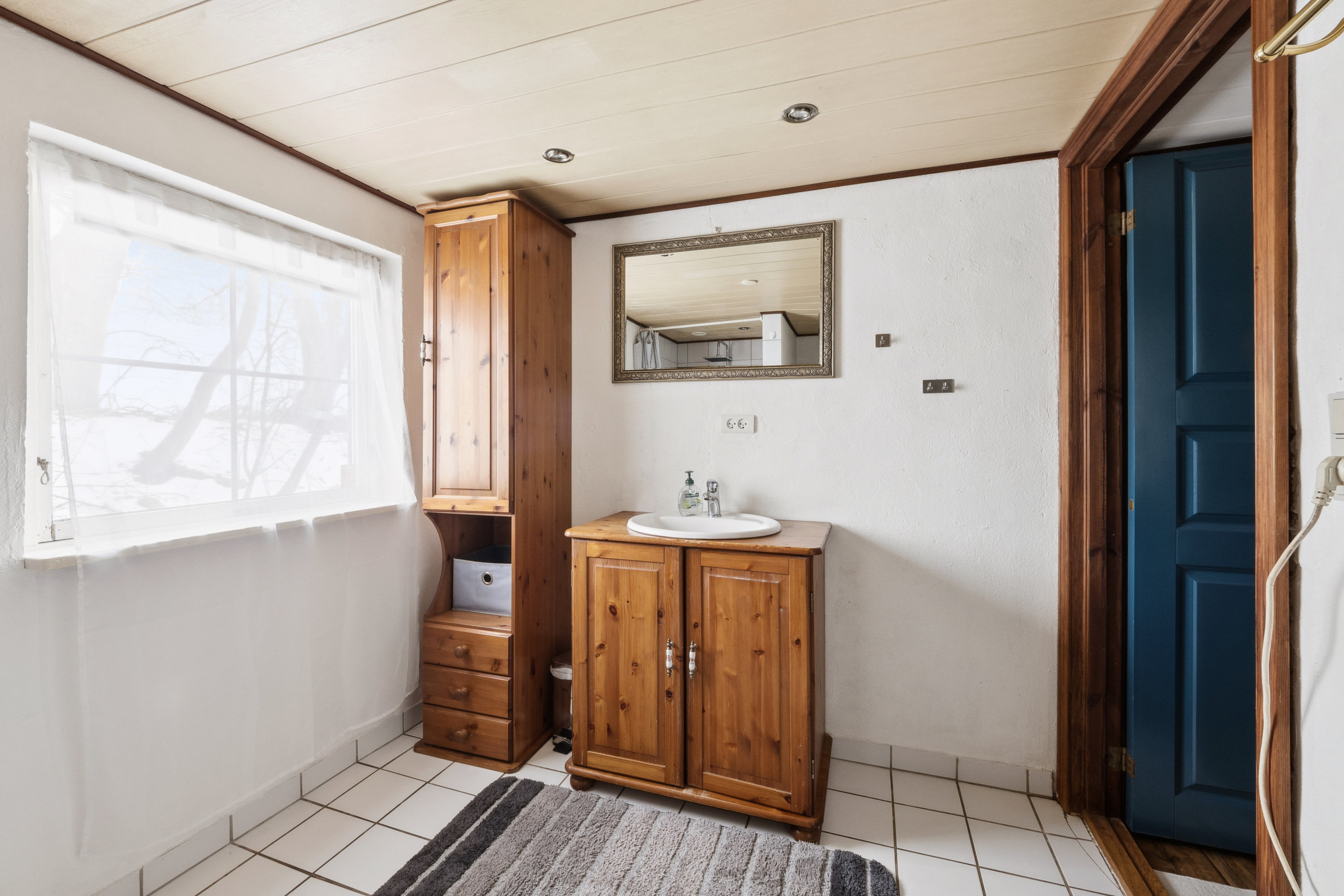 Fremhævet badeværelse billede i fuldskærmstilstand. Billede af Kalundborgvej 20, Vejerslev, 7980 Vils