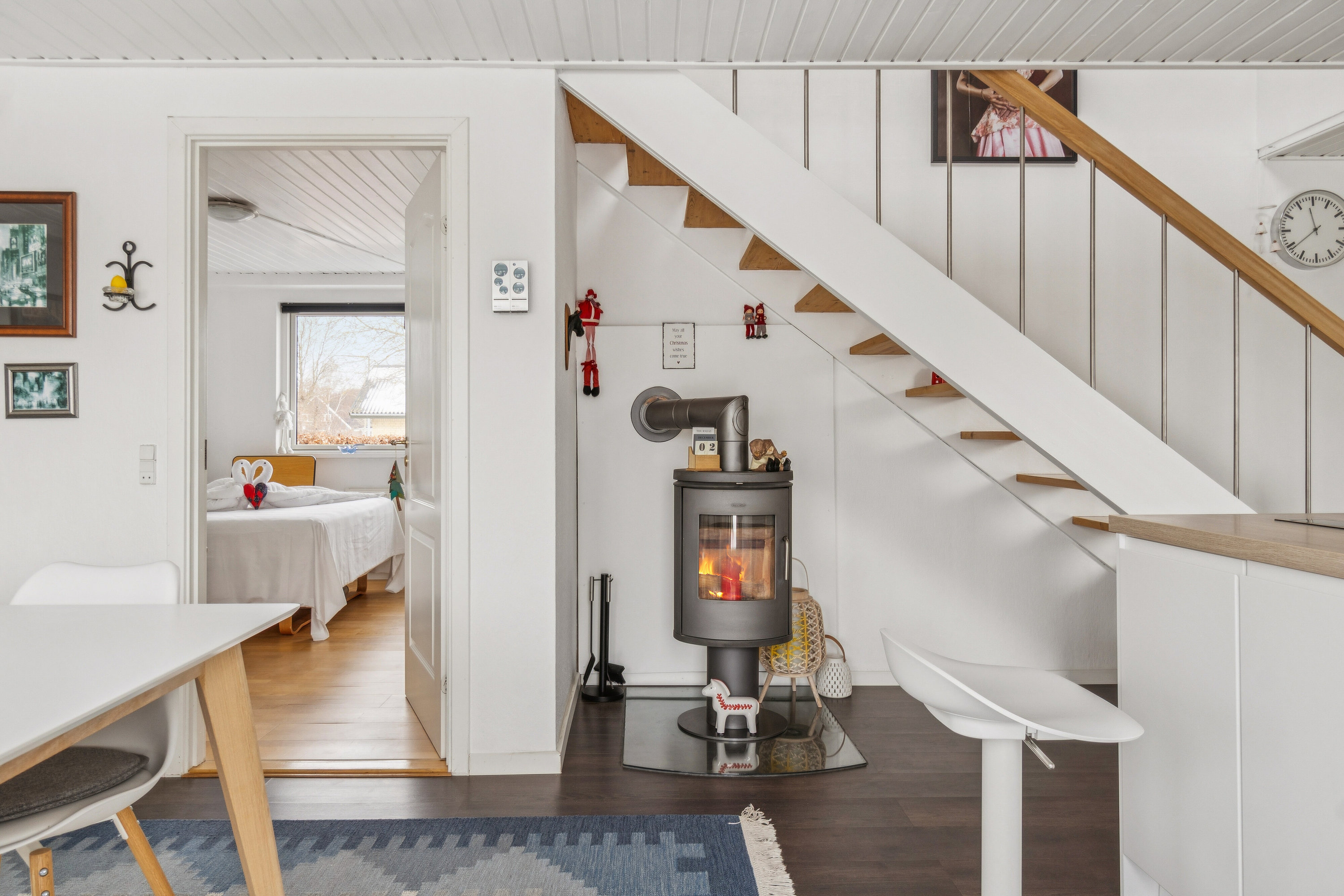 Fremhævet køkken/alrum billede i fuldskærmstilstand. Billede af Figenvej 75, 4700 Næstved