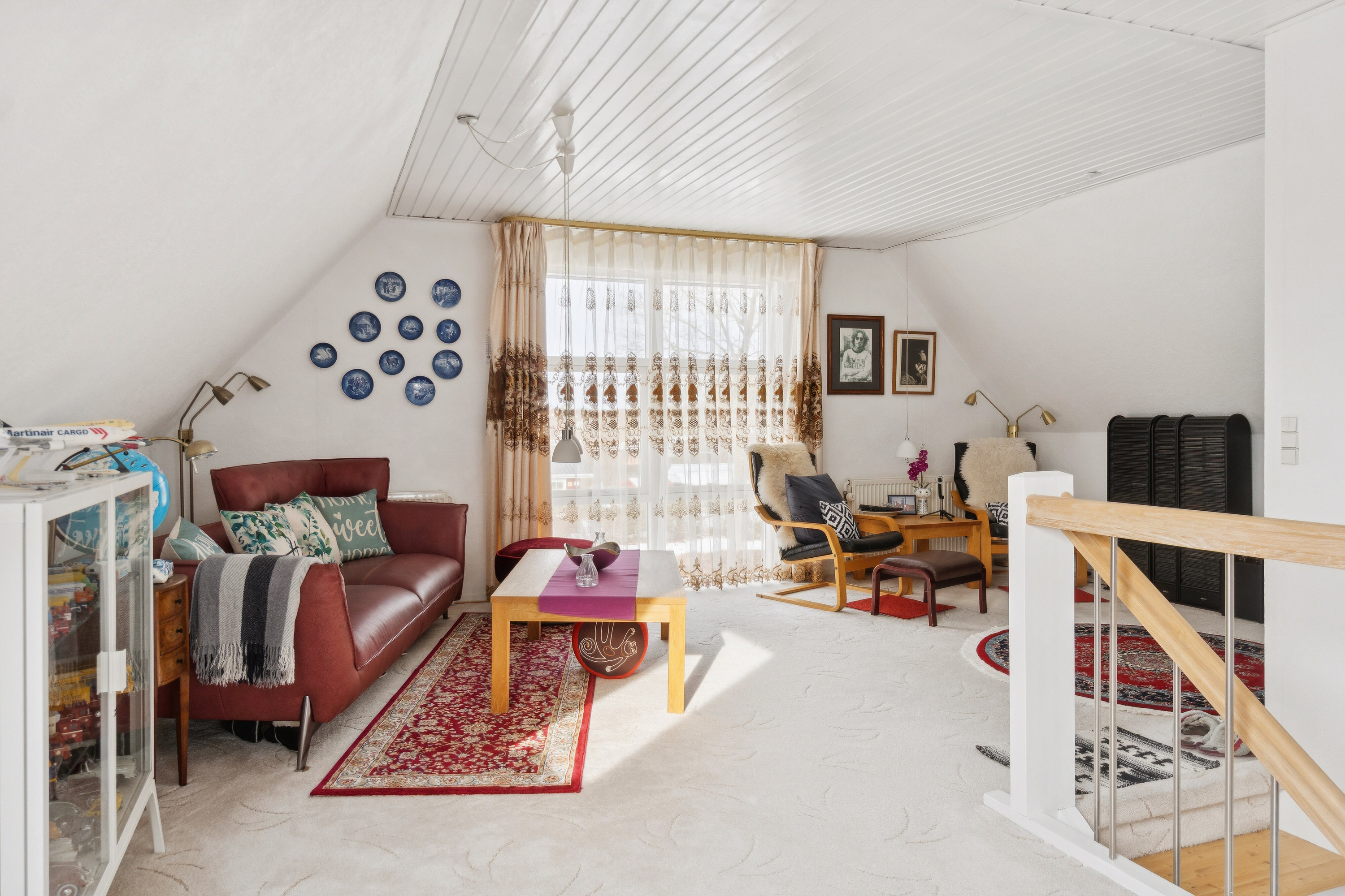 Fremhævet stue billede i fuldskærmstilstand. Billede af Figenvej 75, 4700 Næstved