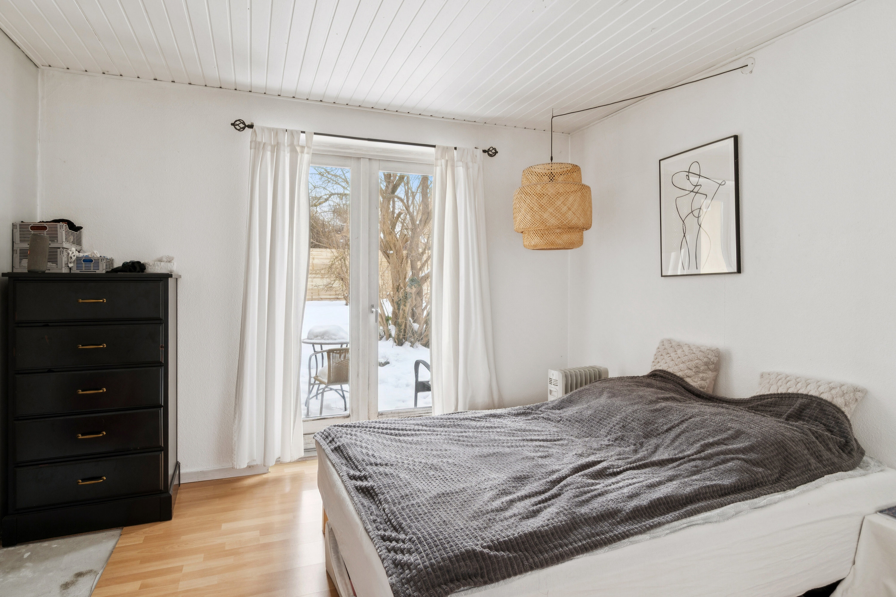 Fremhævet soveværelse billede i fuldskærmstilstand. Billede af Smedestræde 11, Skibinge, 4720 Præstø