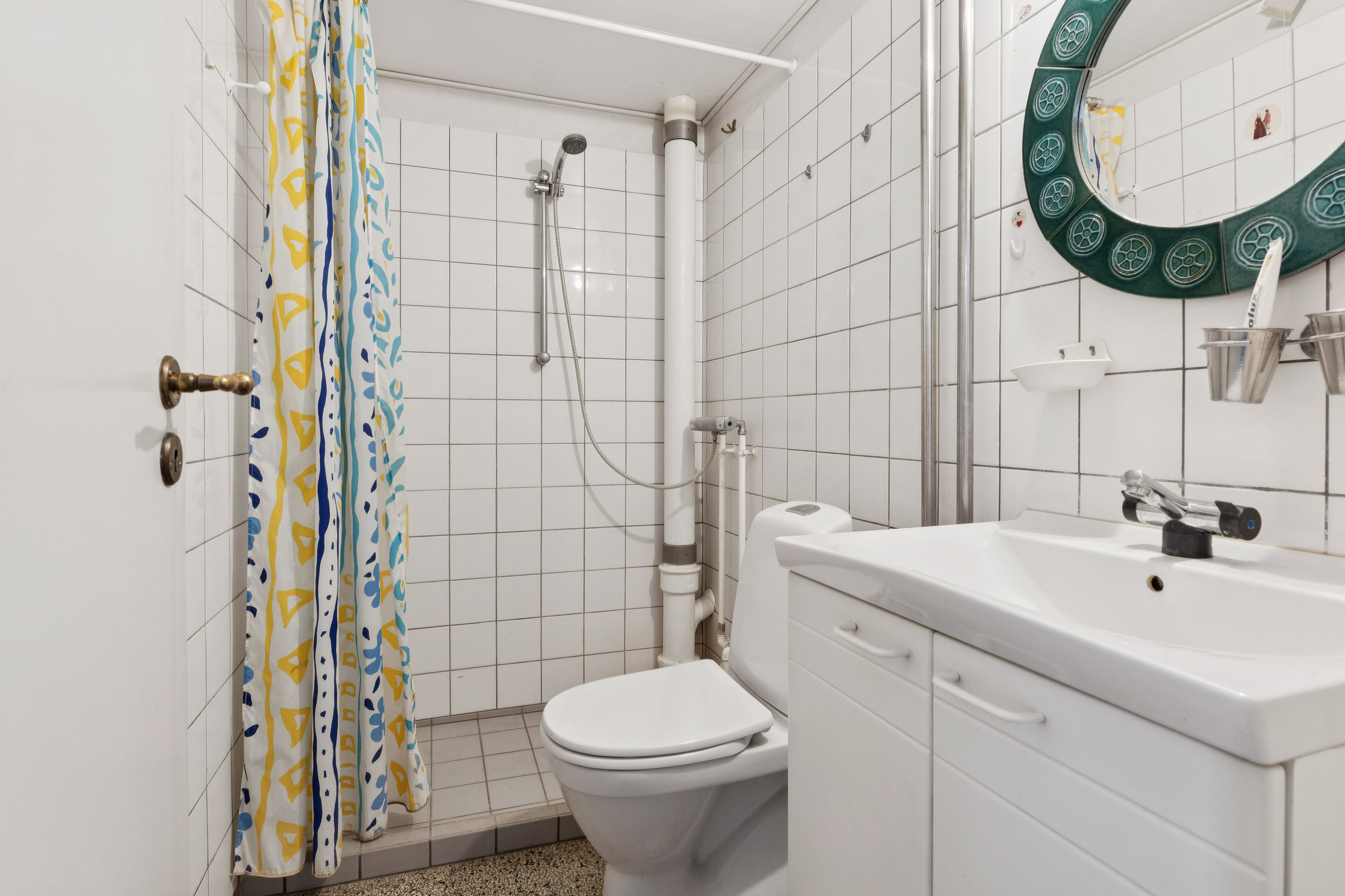 Fremhævet badeværelse billede i fuldskærmstilstand. Billede af Baunebakkevej 23, 1., 2650 Hvidovre