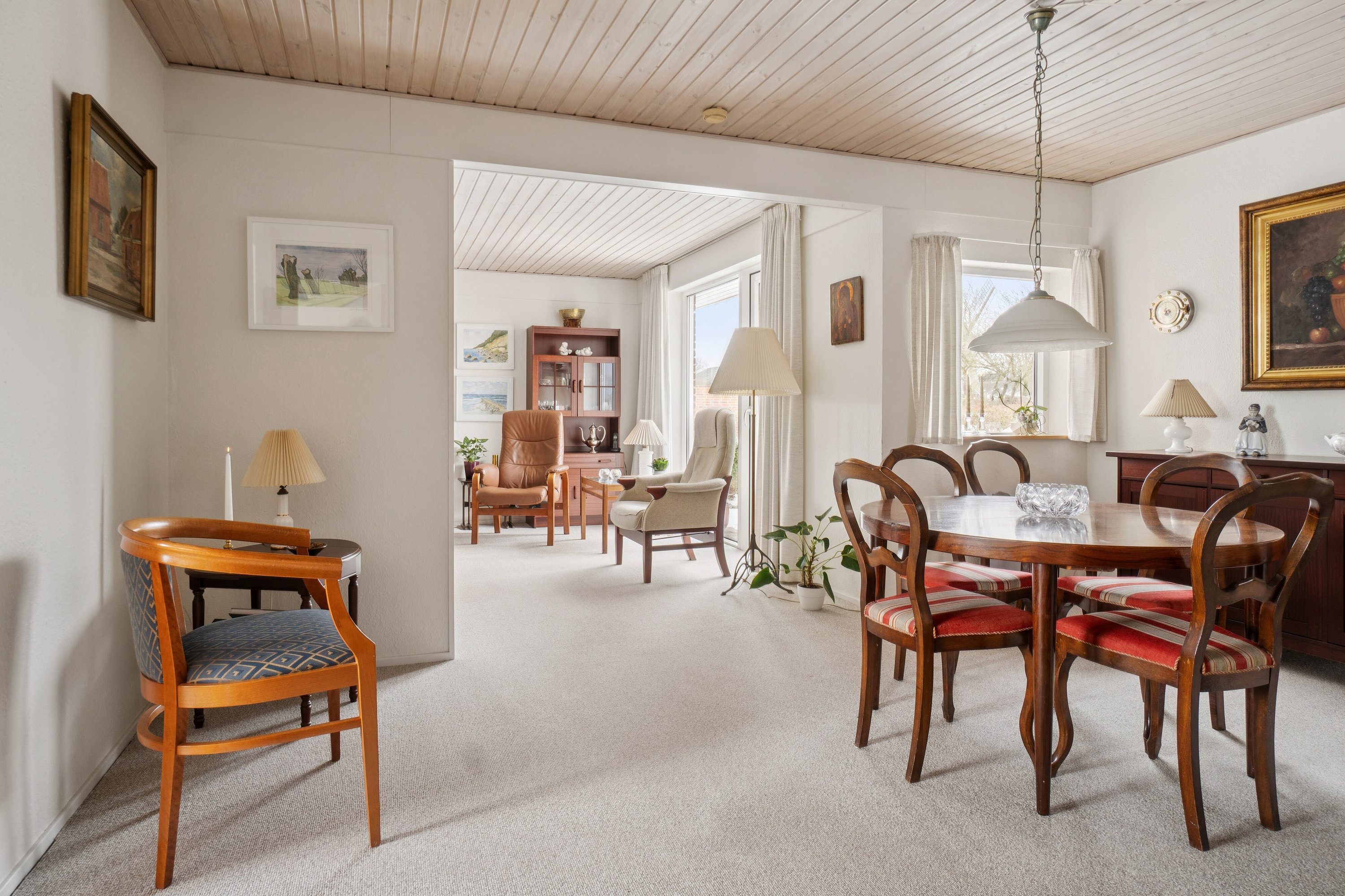 Fremhævet spisestue billede i fuldskærmstilstand. Billede af Møllevænget 15, Lyngs, 7790 Thyholm