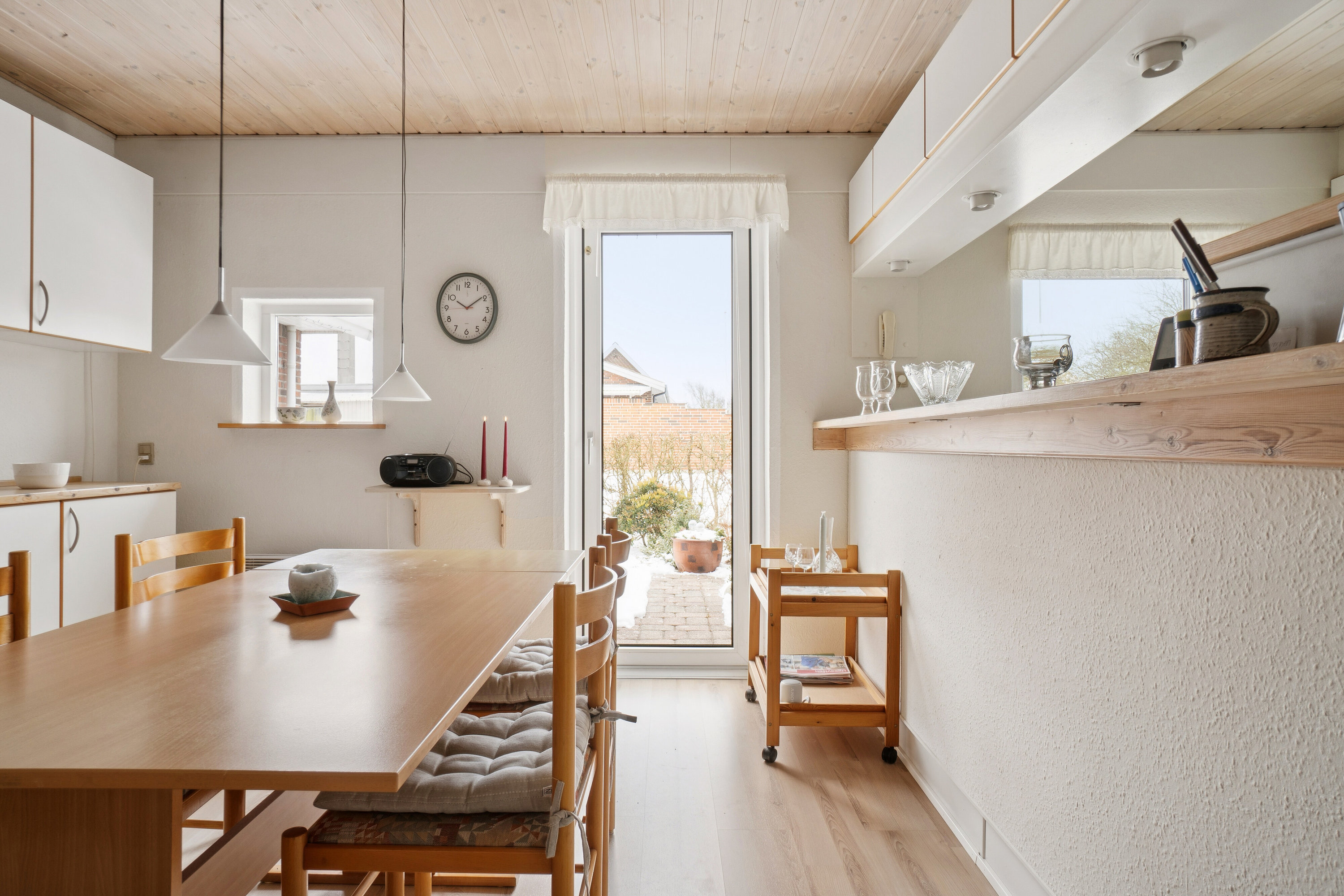 Fremhævet spisestue billede i fuldskærmstilstand. Billede af Møllevænget 15, Lyngs, 7790 Thyholm