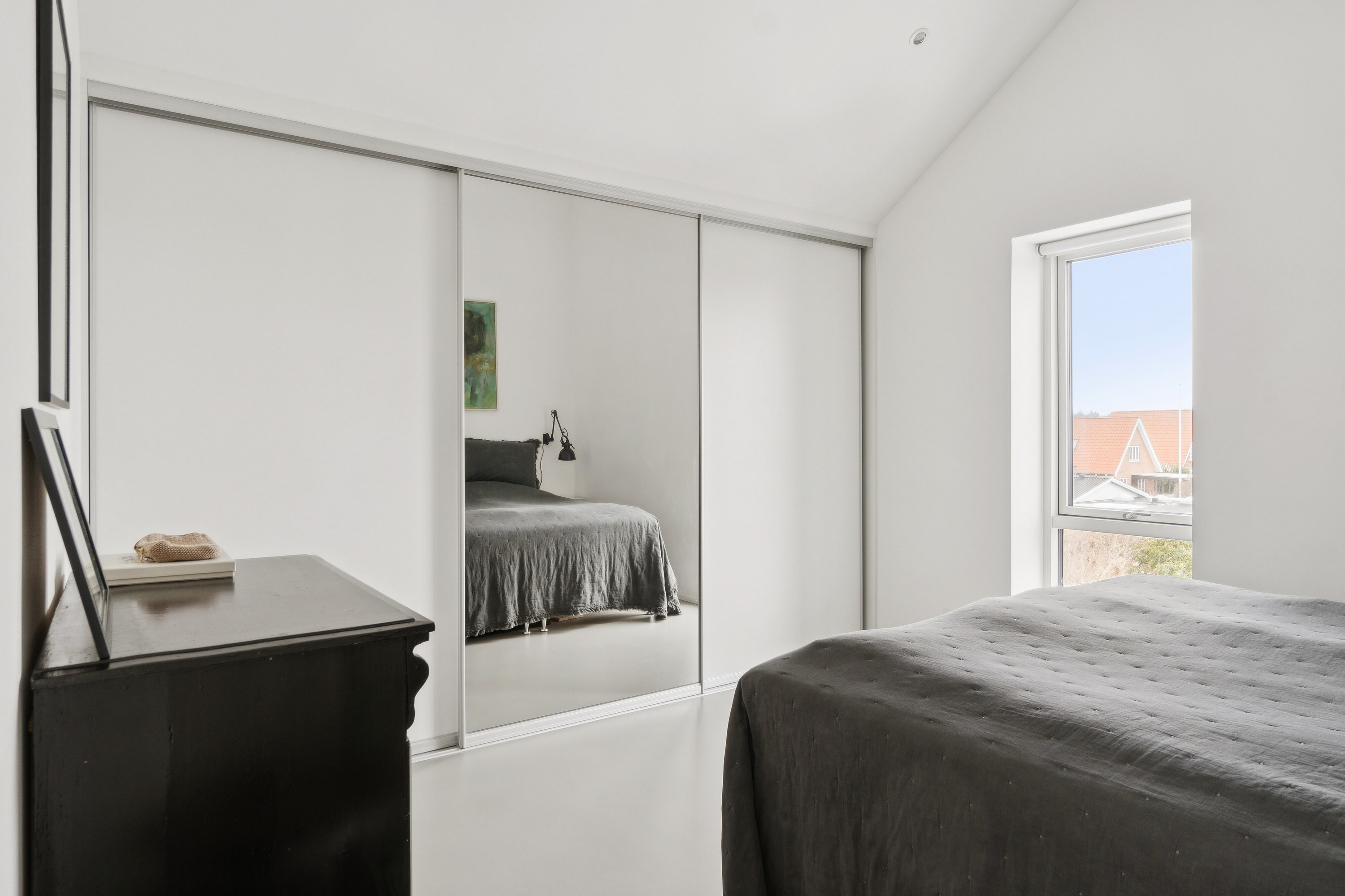 Fremhævet soveværelse billede i fuldskærmstilstand. Billede af Parkvænget 18, 8600 Silkeborg