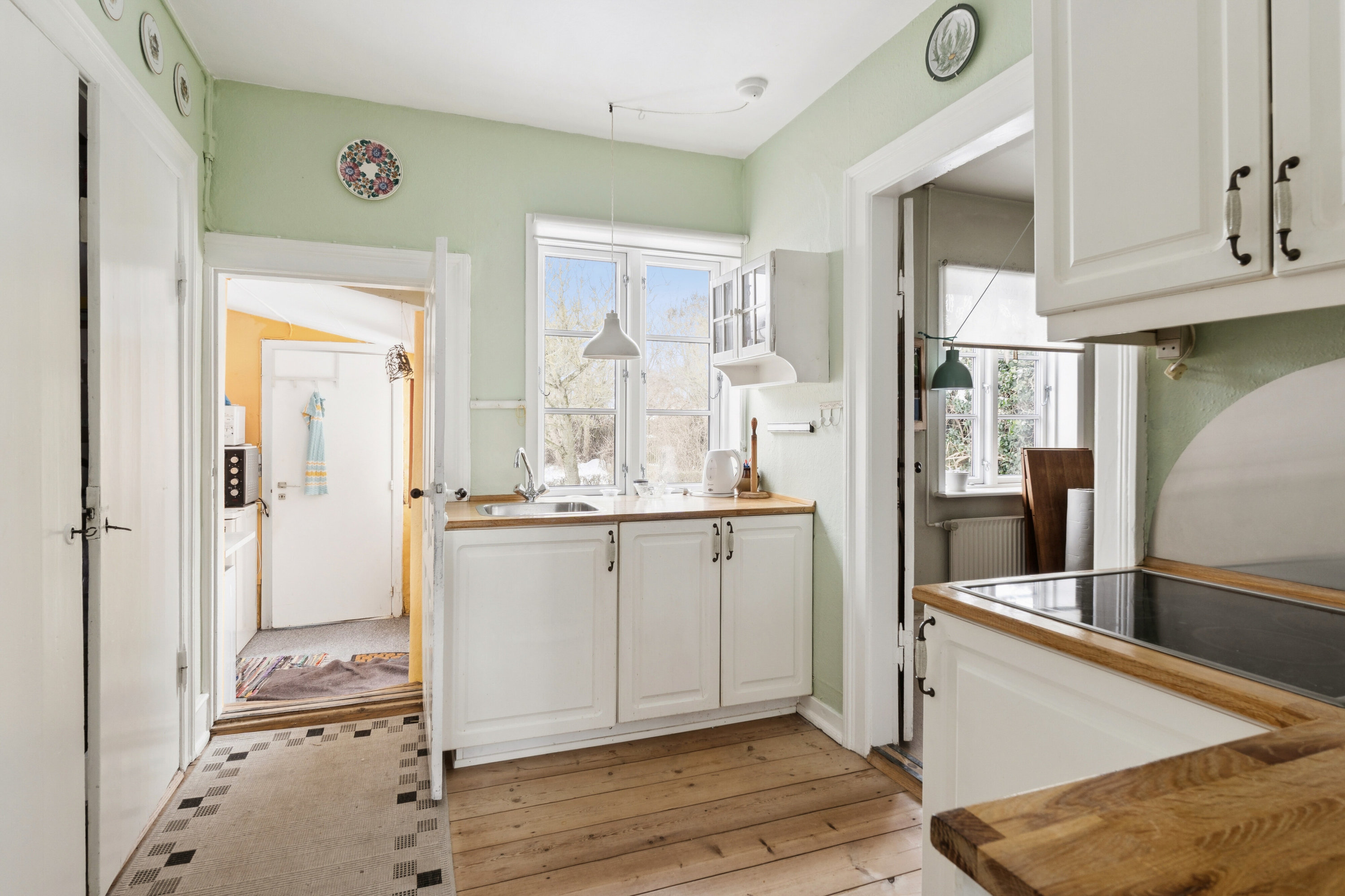 Fremhævet køkken billede i fuldskærmstilstand. Billede af Søndervej 34, Thurø, 5700 Svendborg