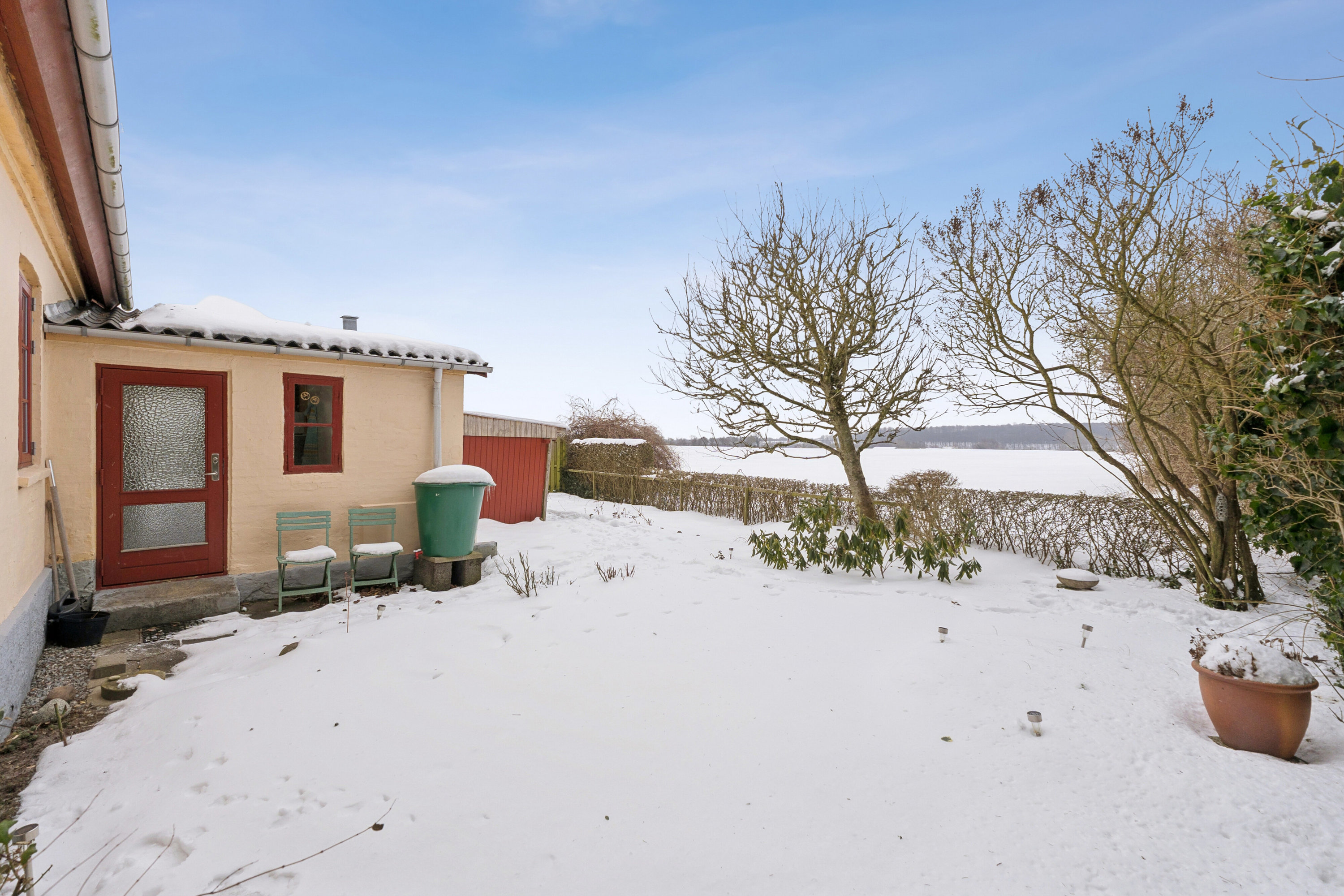 Fremhævet udendørs billede i fuldskærmstilstand. Billede af Søndervej 34, Thurø, 5700 Svendborg