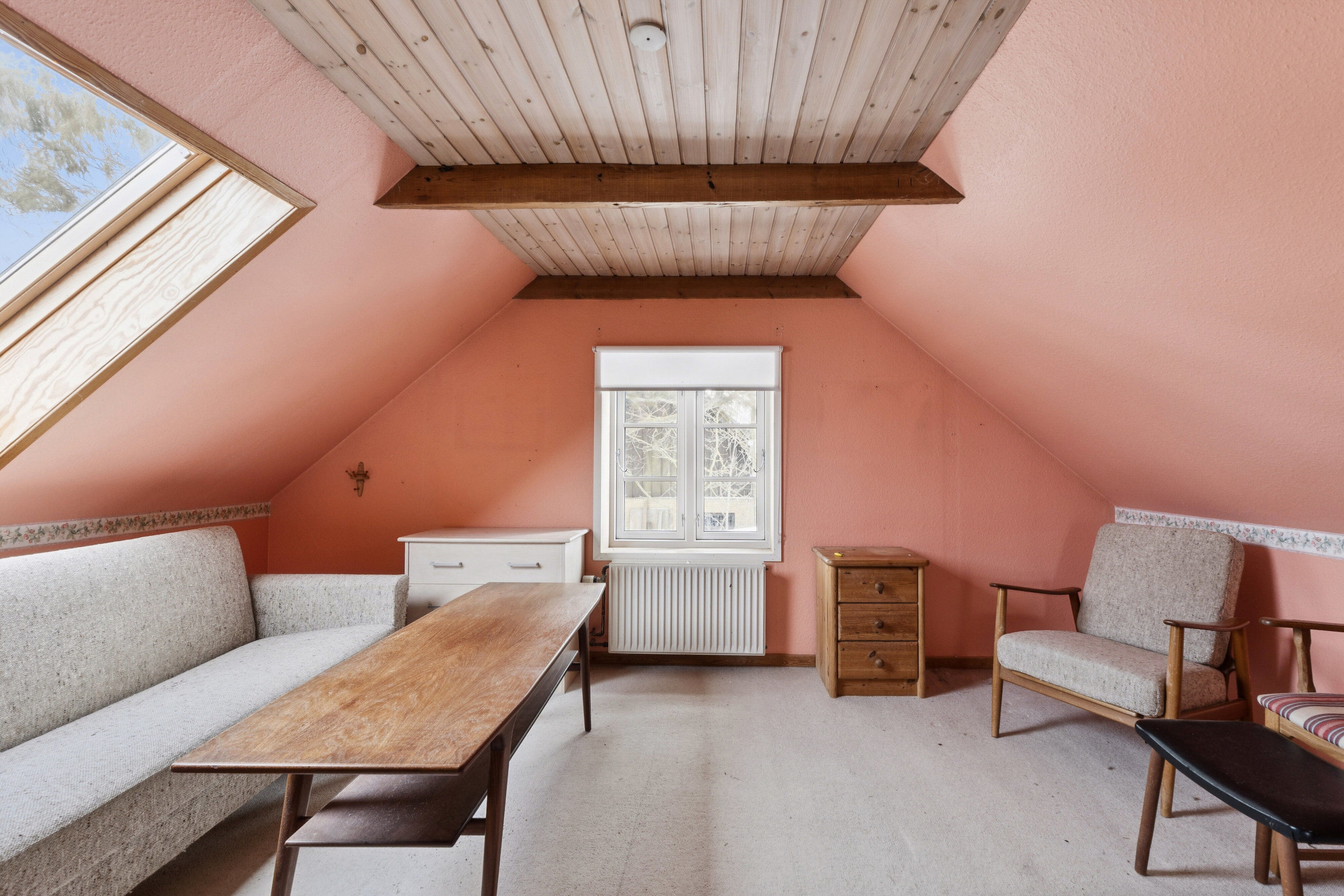 Fremhævet stue billede i fuldskærmstilstand. Billede af Søndervej 34, Thurø, 5700 Svendborg