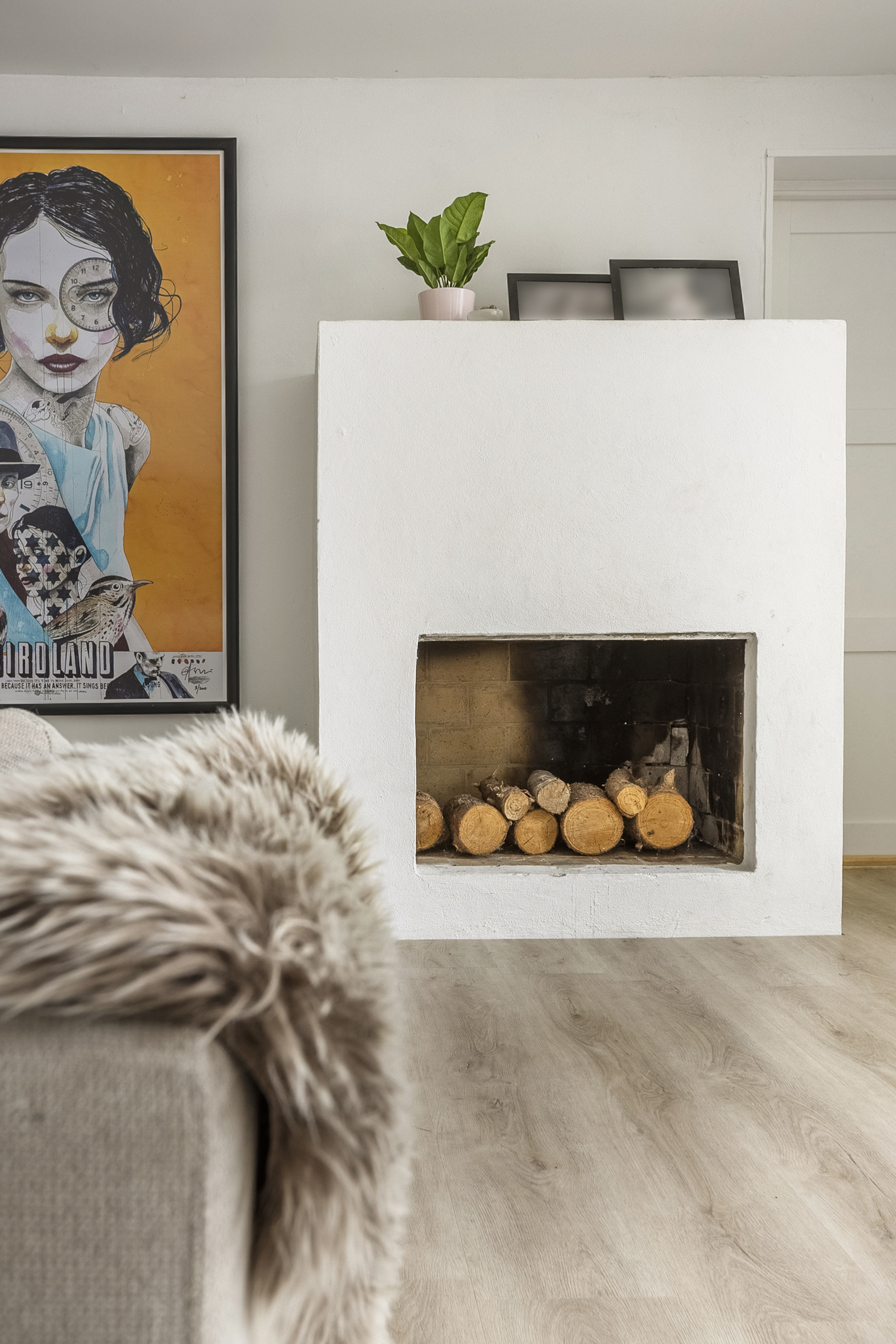 Fremhævet stue billede i fuldskærmstilstand. Billede af Skovgårdsvej 2, 8700 Horsens