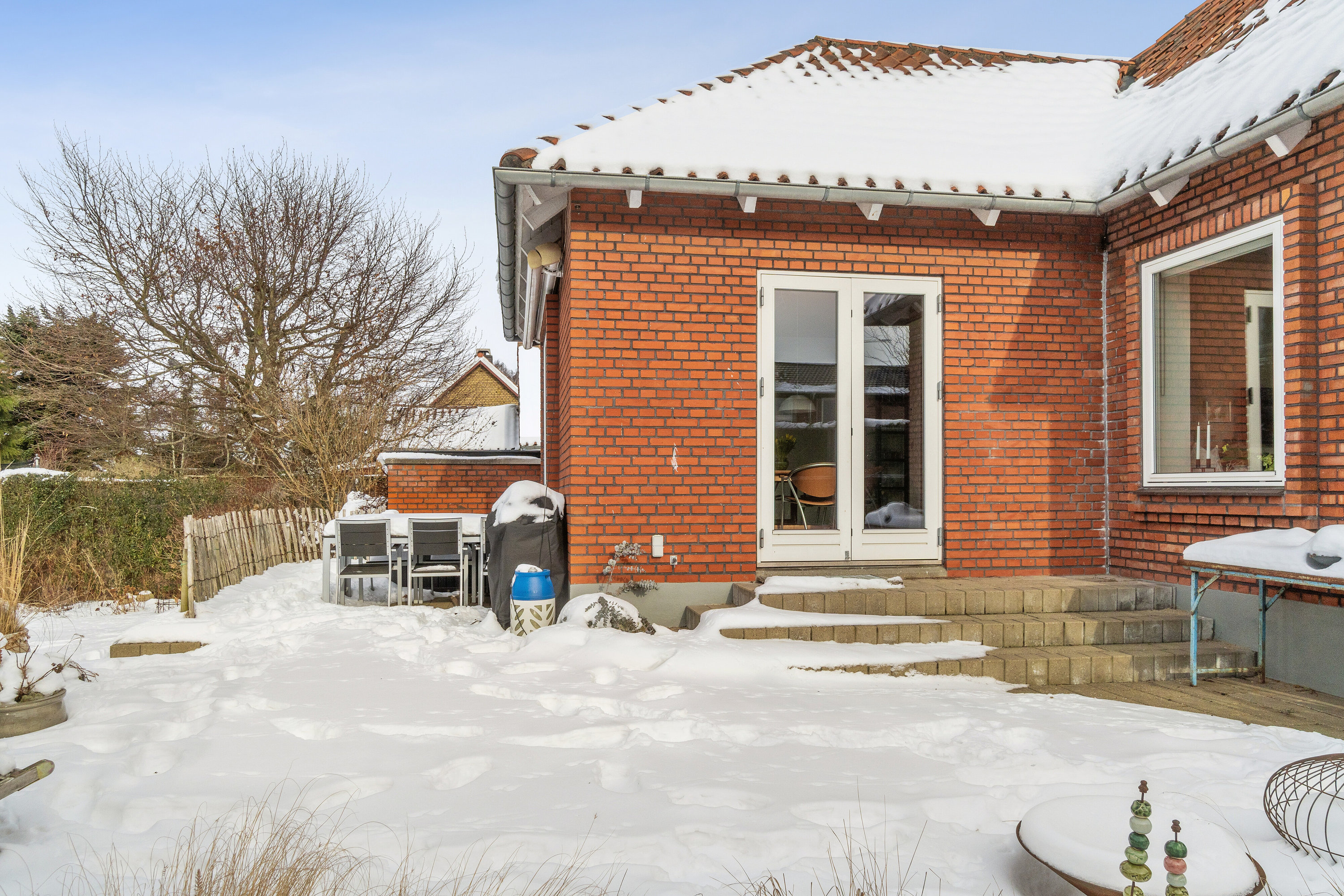 Fremhævet terrasse billede i fuldskærmstilstand. Billede af Jyllands Allé 110, 8270 Højbjerg