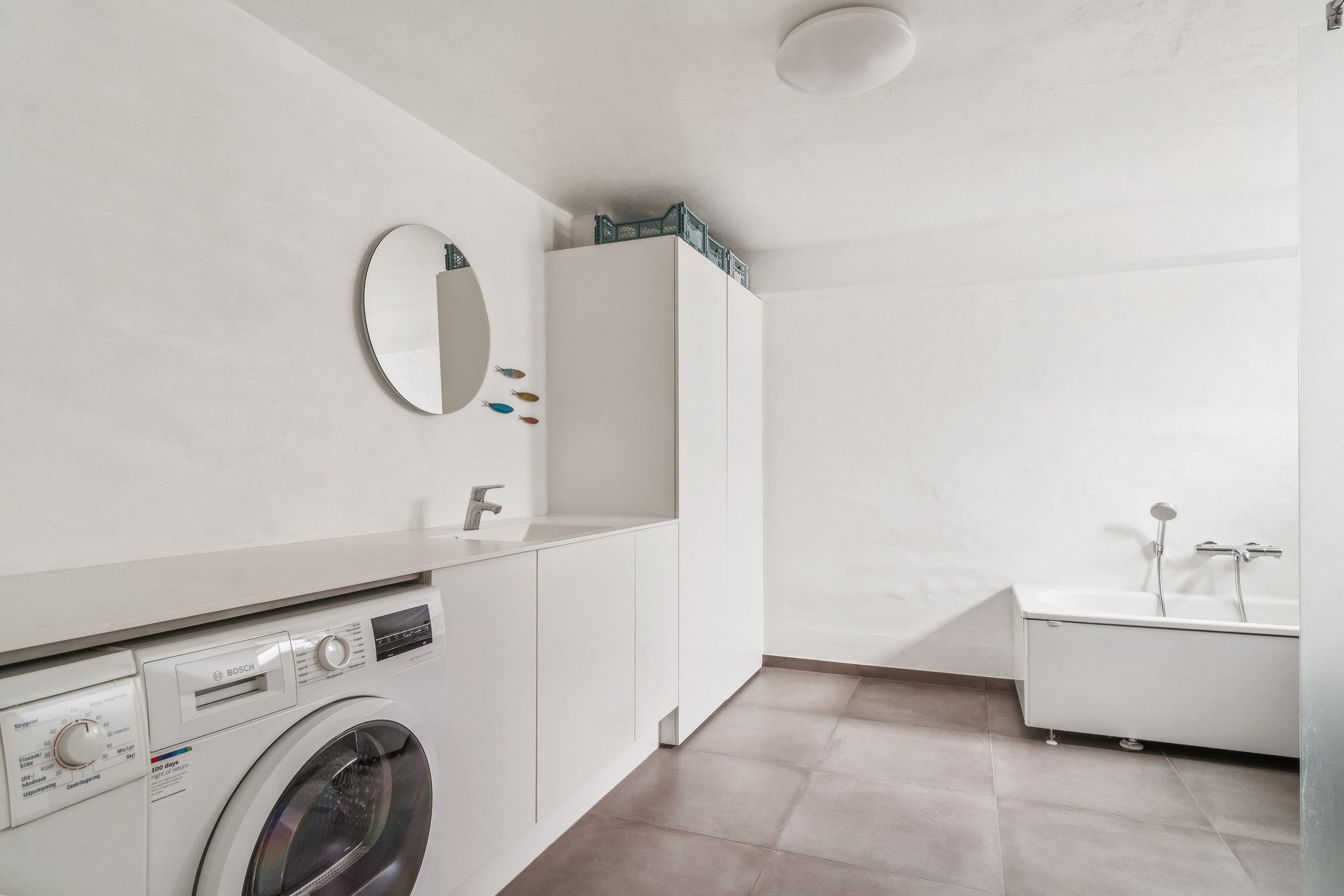 Fremhævet badeværelse billede i fuldskærmstilstand. Billede af Jyllands Allé 110, 8270 Højbjerg