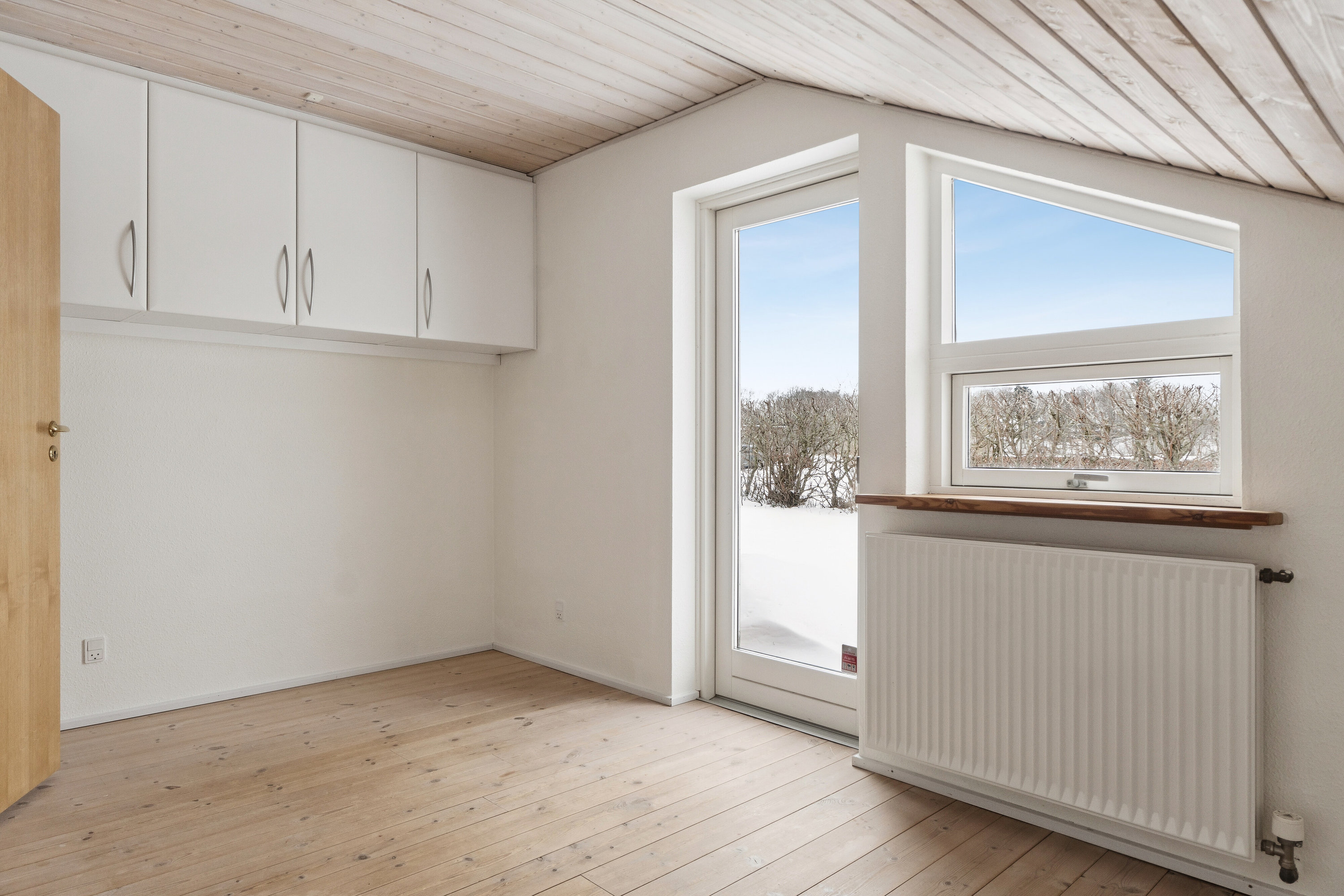 Fremhævet soveværelse billede i fuldskærmstilstand. Billede af Rugvænget 33, 9870 Sindal