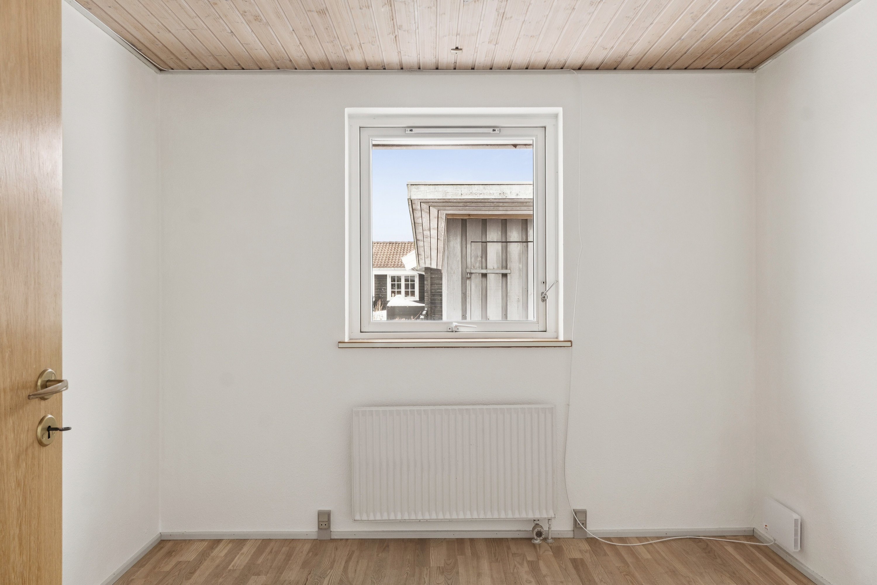 Fremhævet soveværelse billede i fuldskærmstilstand. Billede af Rugvænget 33, 9870 Sindal