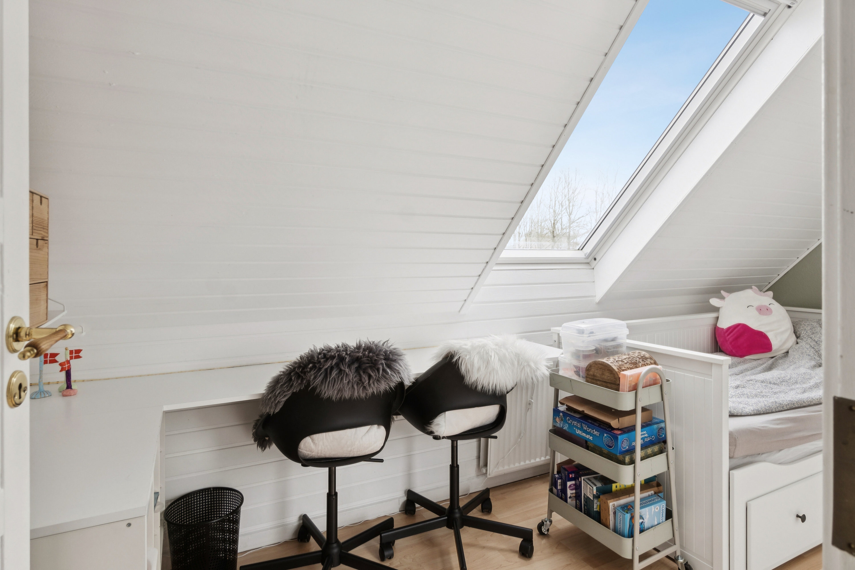 Fremhævet børneværelse billede i fuldskærmstilstand. Billede af Snedronningvej 14, 4200 Slagelse