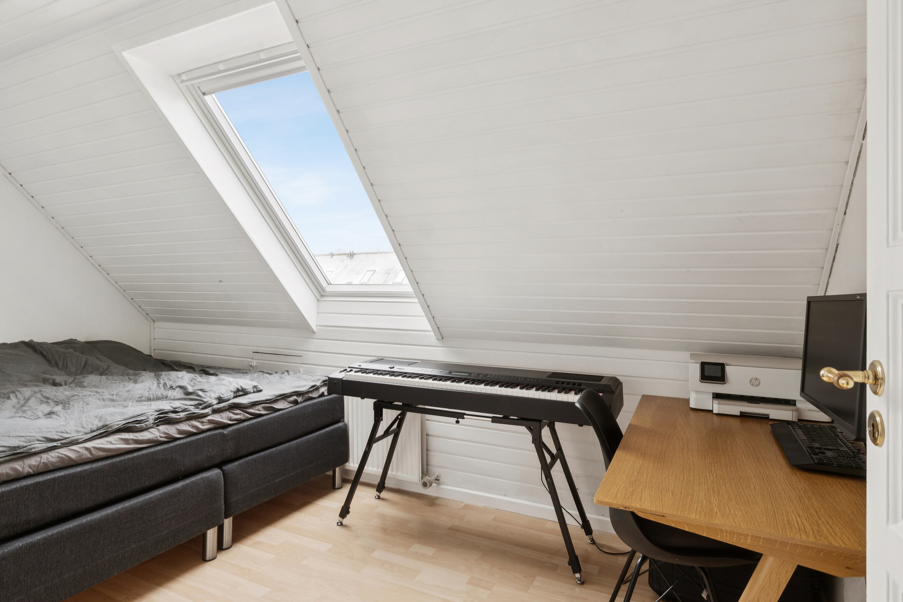 Fremhævet soveværelse billede i fuldskærmstilstand. Billede af Snedronningvej 14, 4200 Slagelse