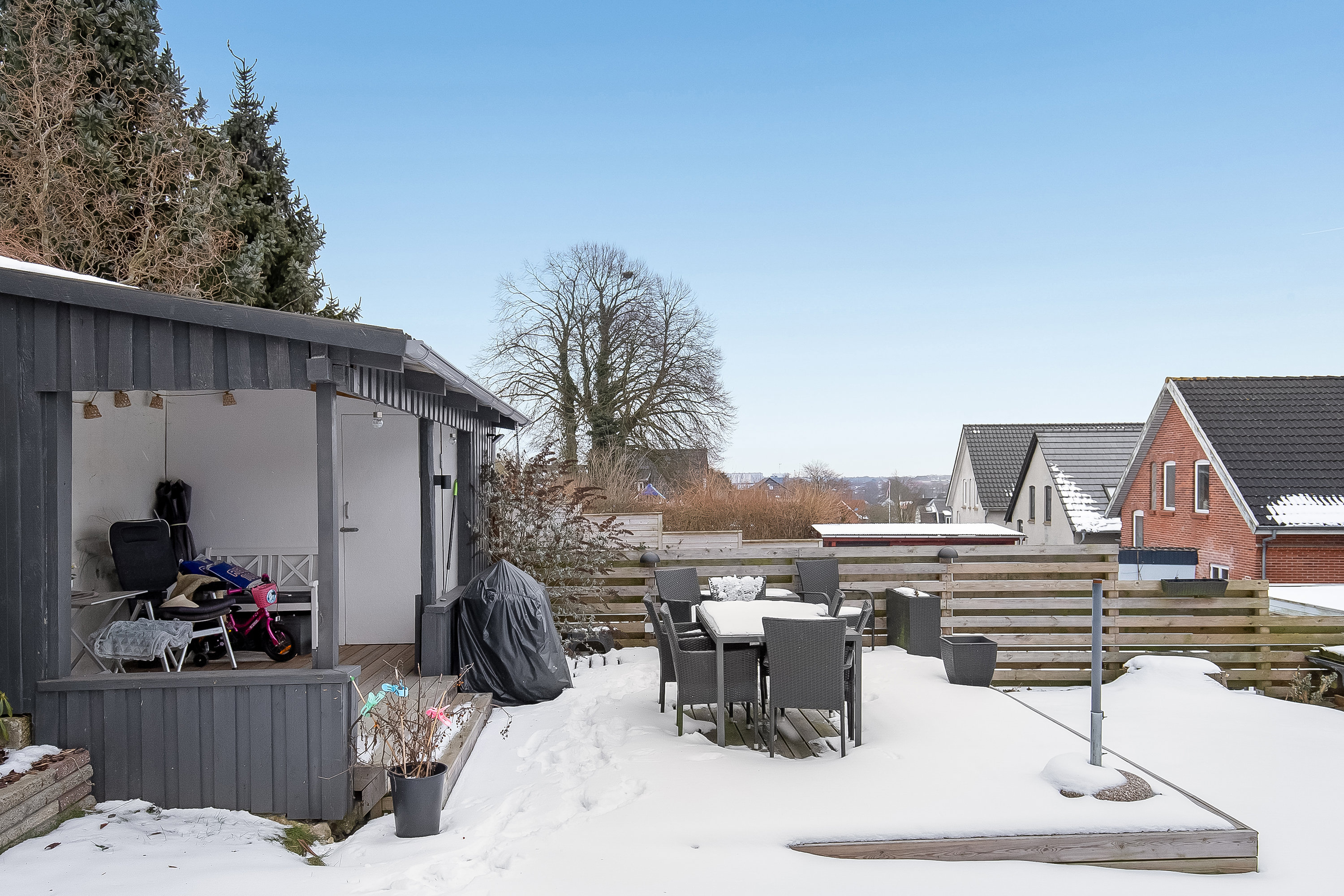 Fremhævet have billede i fuldskærmstilstand. Billede af Seest Bakke 34, st.., 6000 Kolding