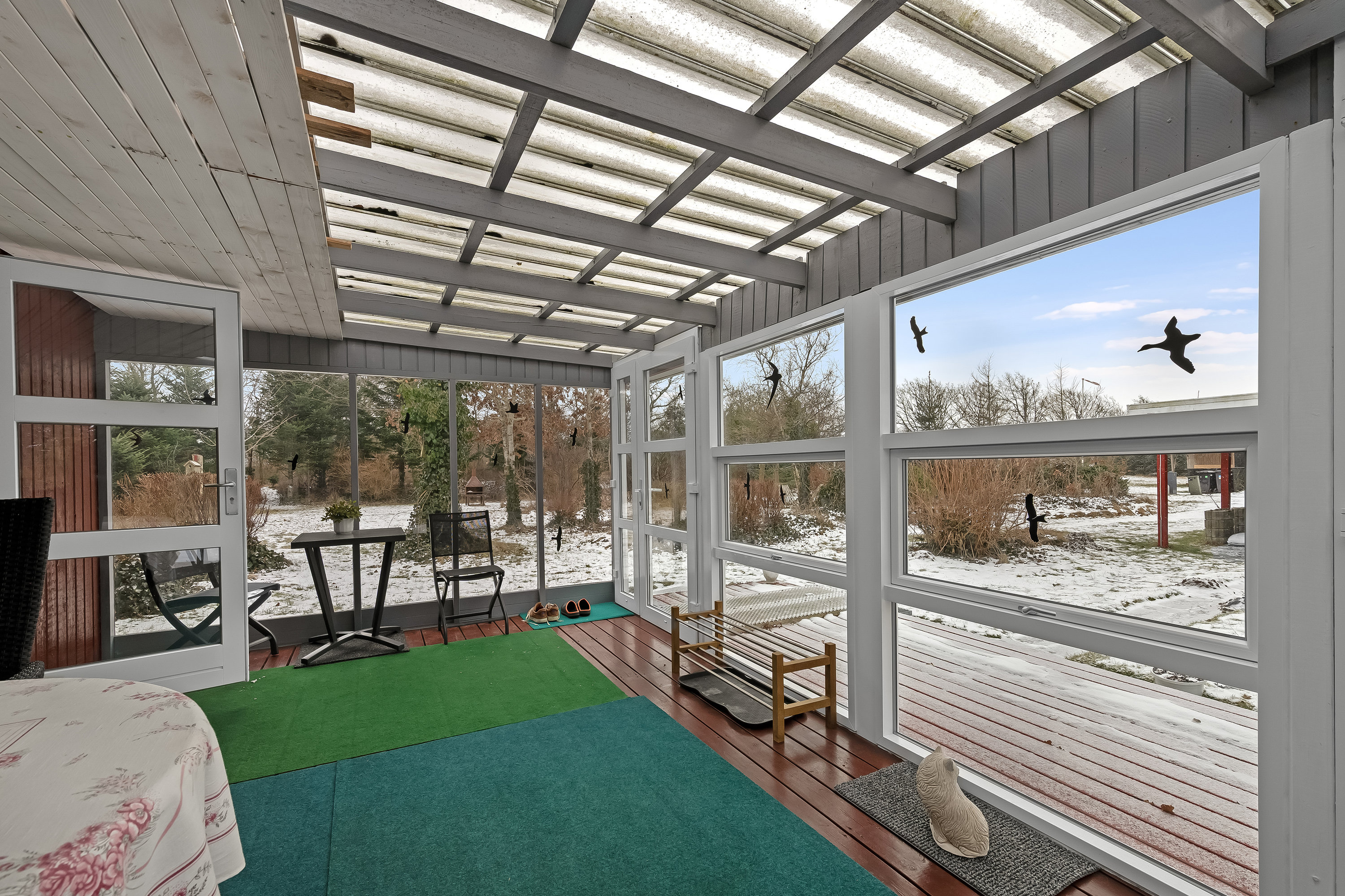 Fremhævet udestue billede i fuldskærmstilstand. Billede af Gyvelvej 31, Stauning, 6900 Skjern