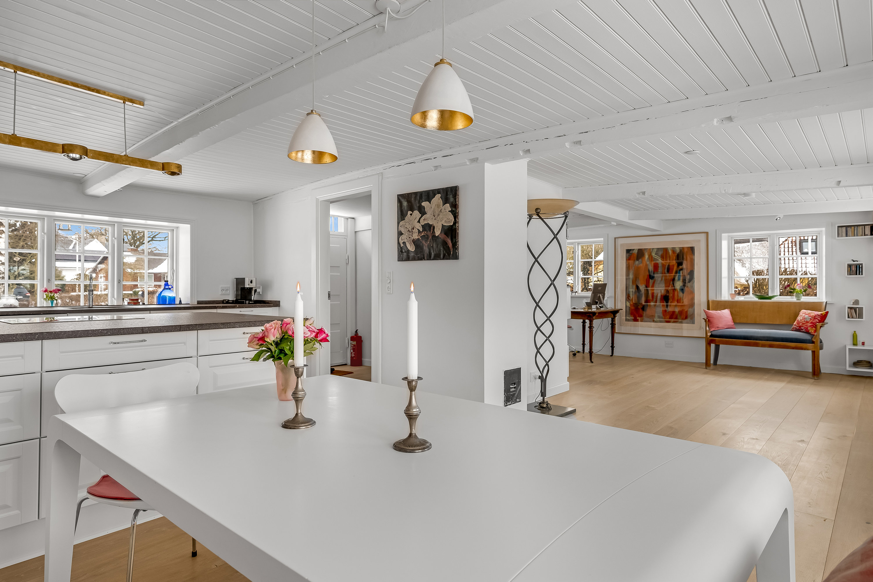 Fremhævet stue billede i fuldskærmstilstand. Billede af Strædet 27, Møgeltønder, 6270 Tønder