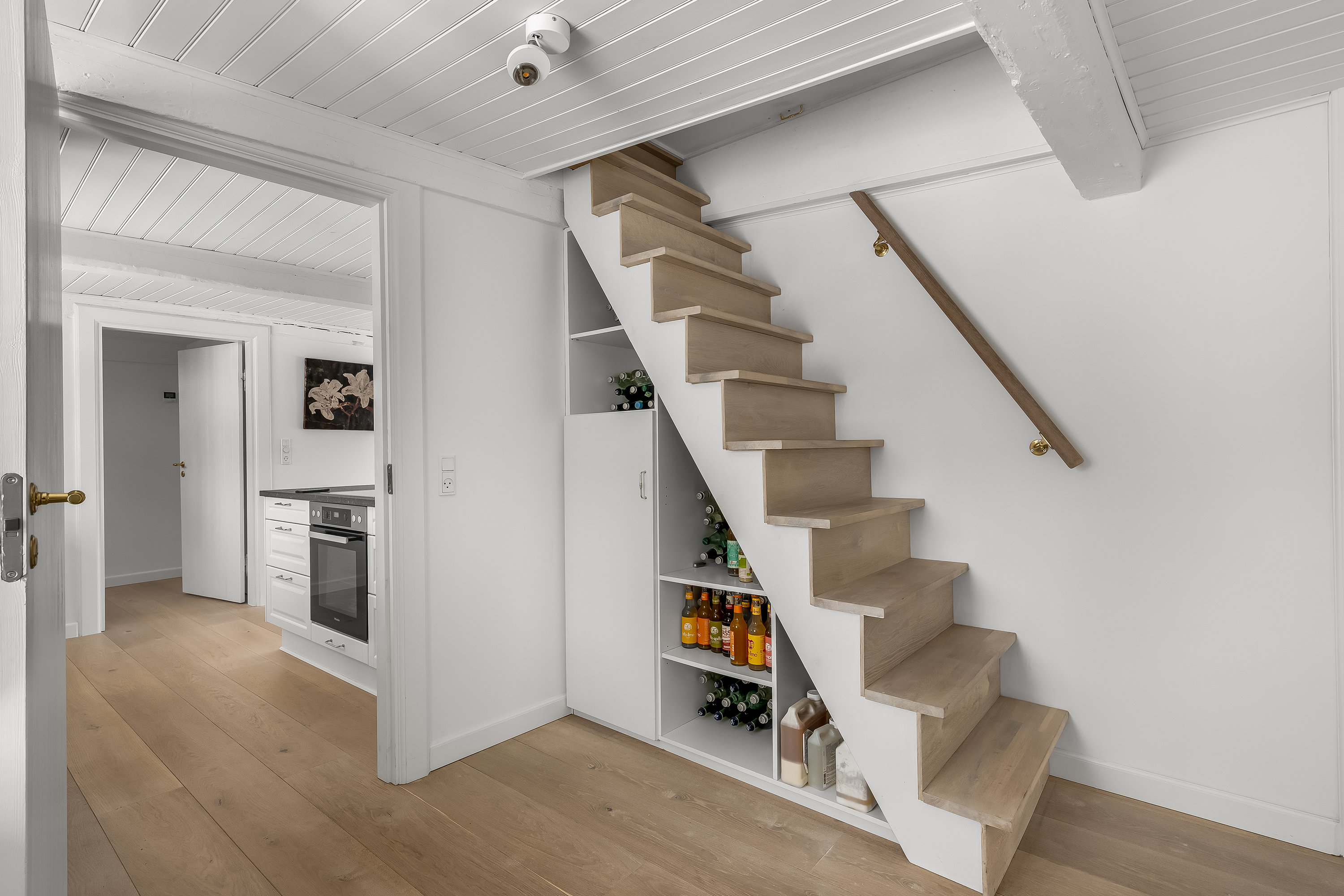 Fremhævet trappe billede i fuldskærmstilstand. Billede af Strædet 27, Møgeltønder, 6270 Tønder