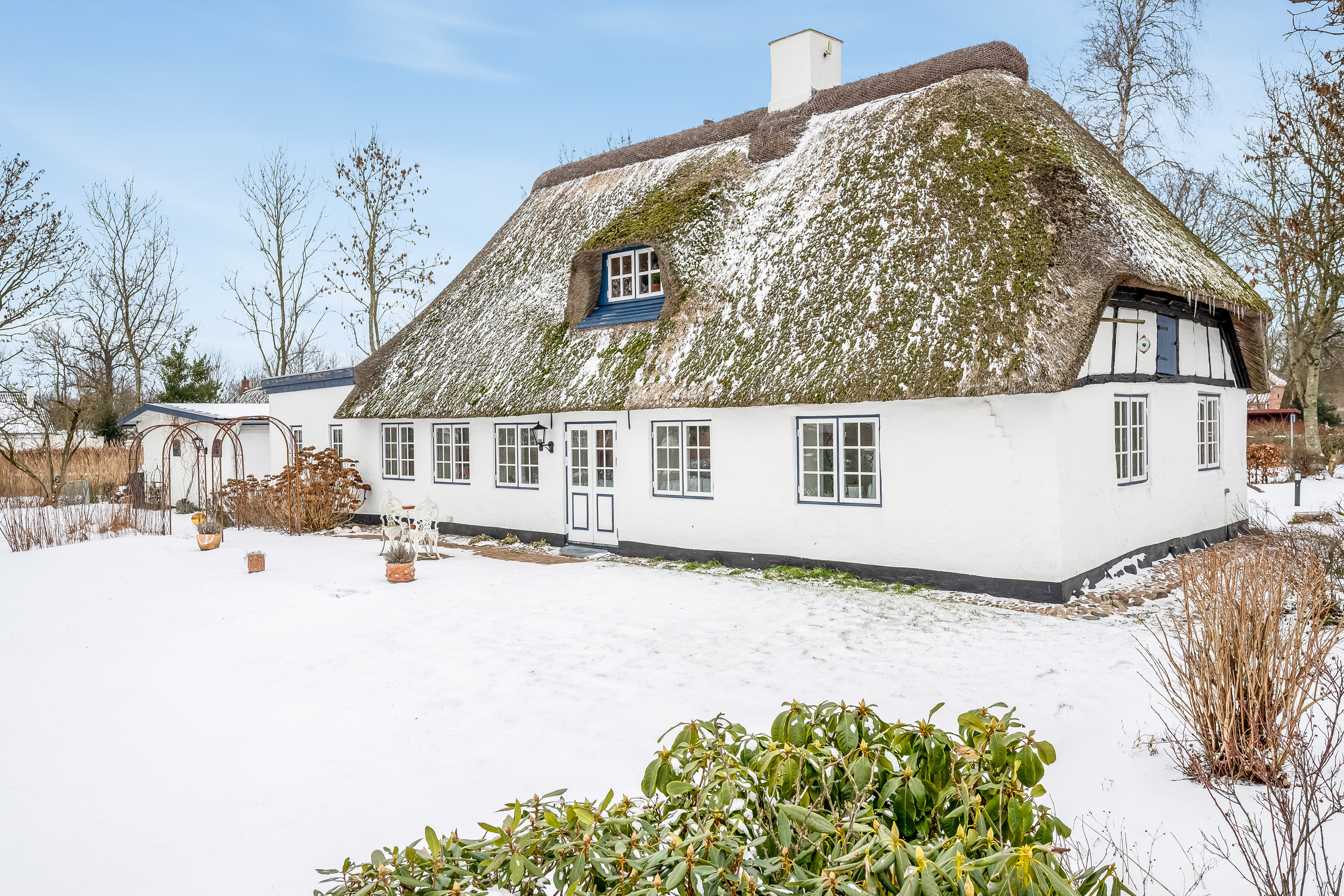 Fremhævet facade billede i fuldskærmstilstand. Billede af Strædet 27, Møgeltønder, 6270 Tønder