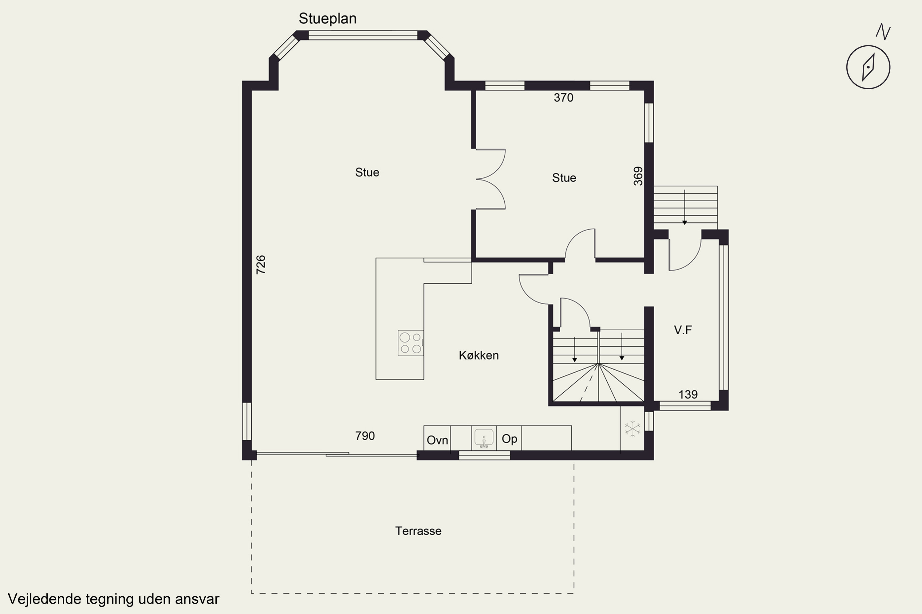 Plantegninger billede af Rolfsgade 13, 8260 Viby J