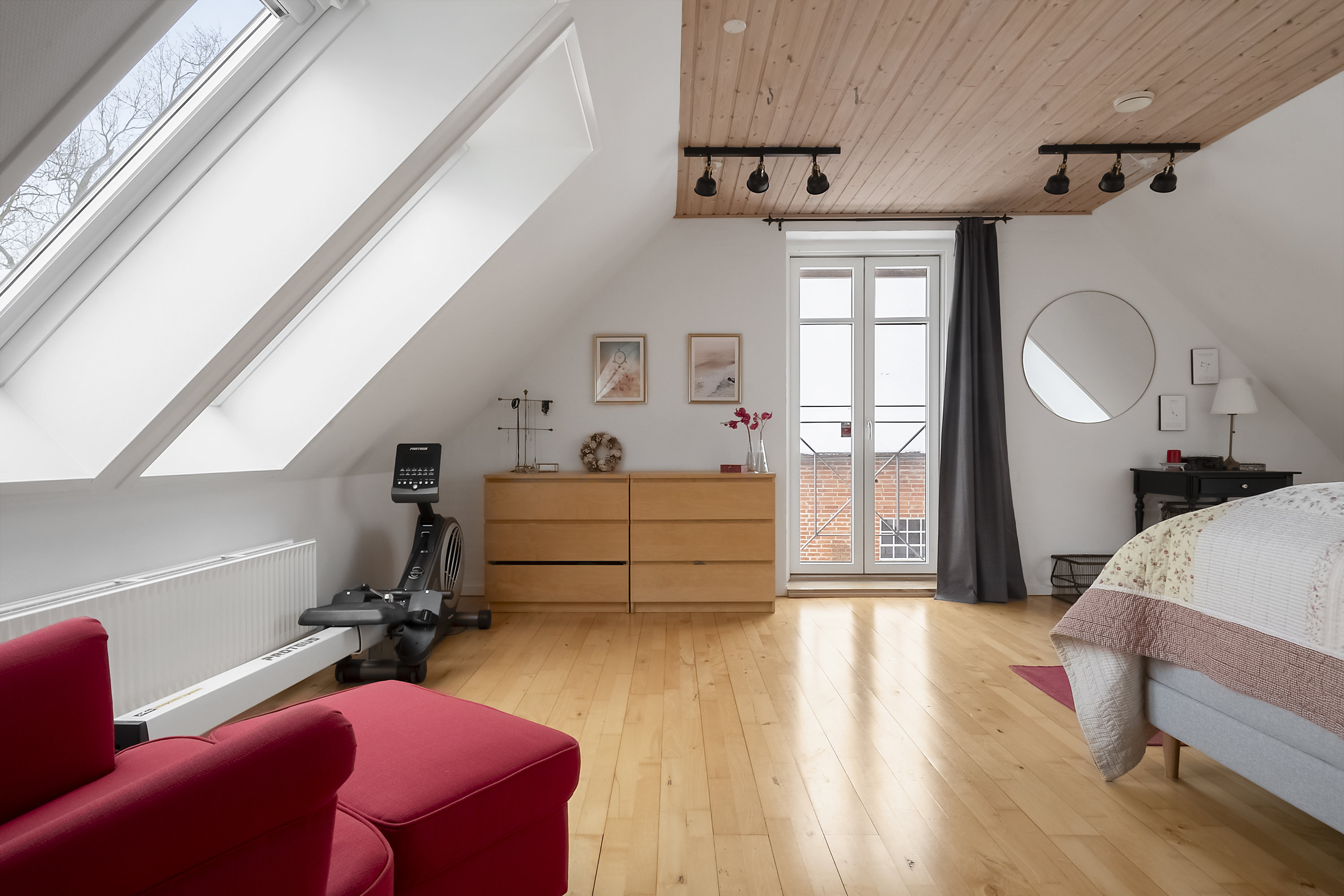 Fremhævet soveværelse billede i fuldskærmstilstand. Billede af Kærbyvej 6, Kasted, 8200 Aarhus N