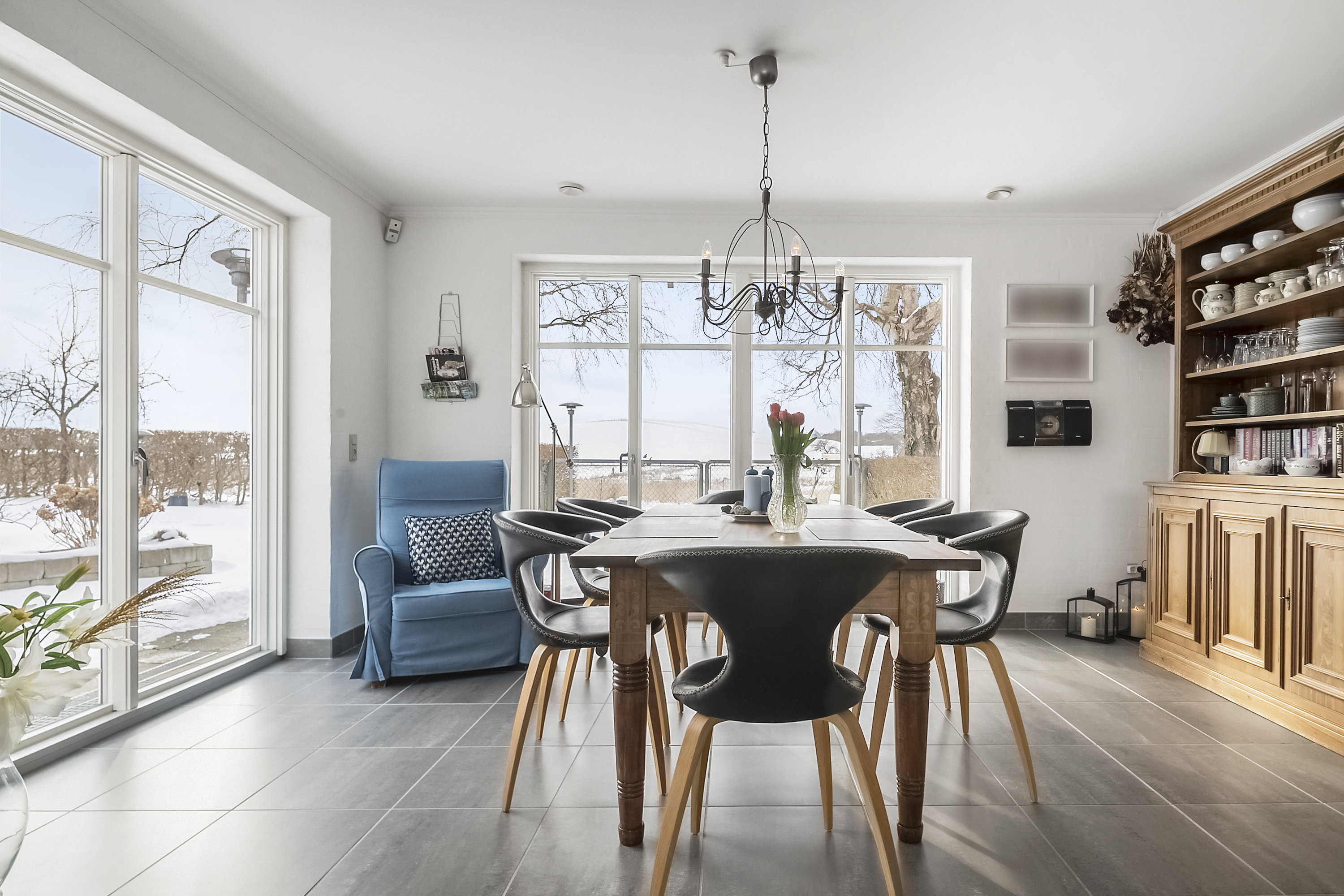 Fremhævet spisestue billede i fuldskærmstilstand. Billede af Kærbyvej 6, Kasted, 8200 Aarhus N