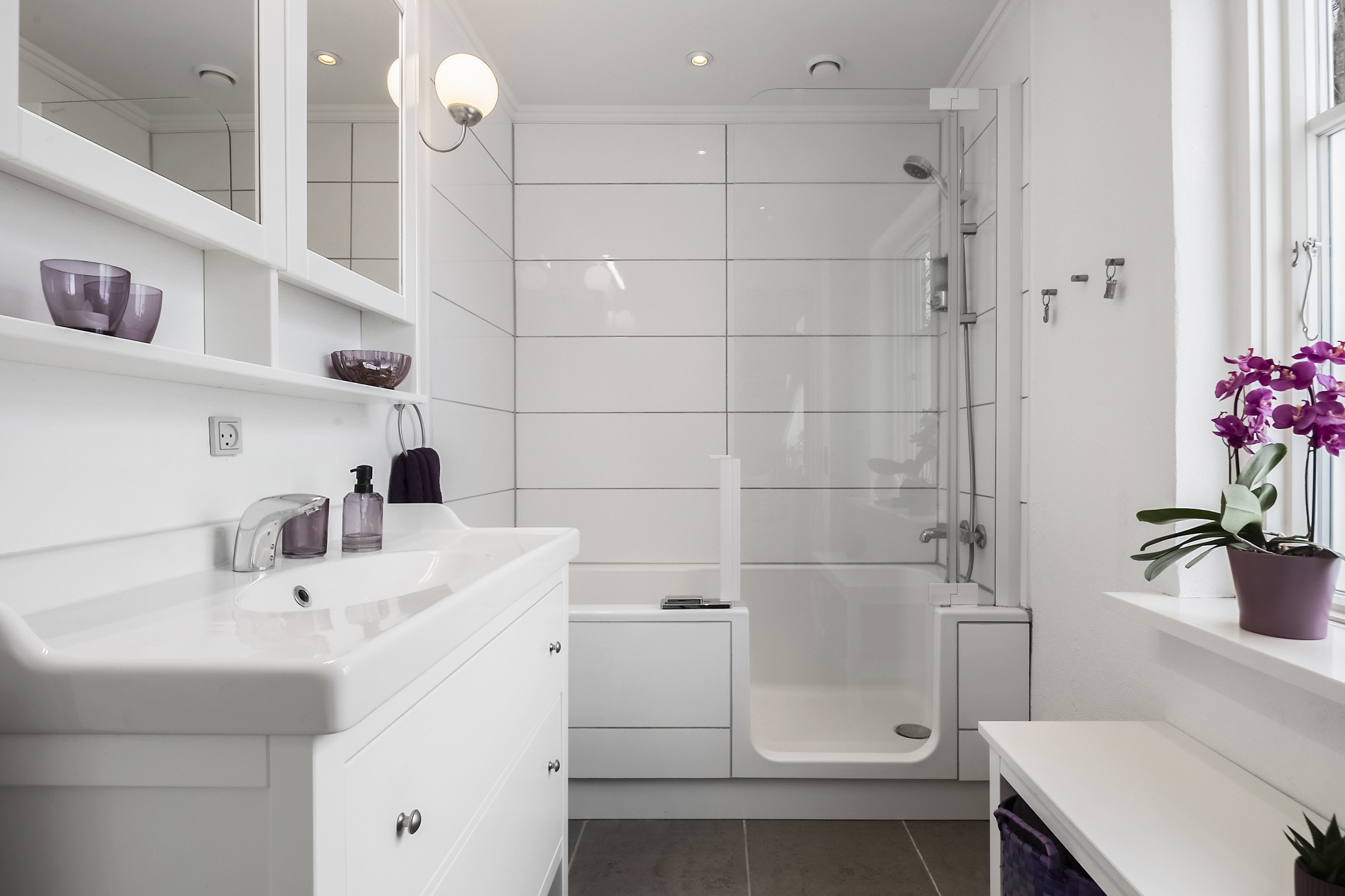 Fremhævet badeværelse billede i fuldskærmstilstand. Billede af Kærbyvej 6, Kasted, 8200 Aarhus N