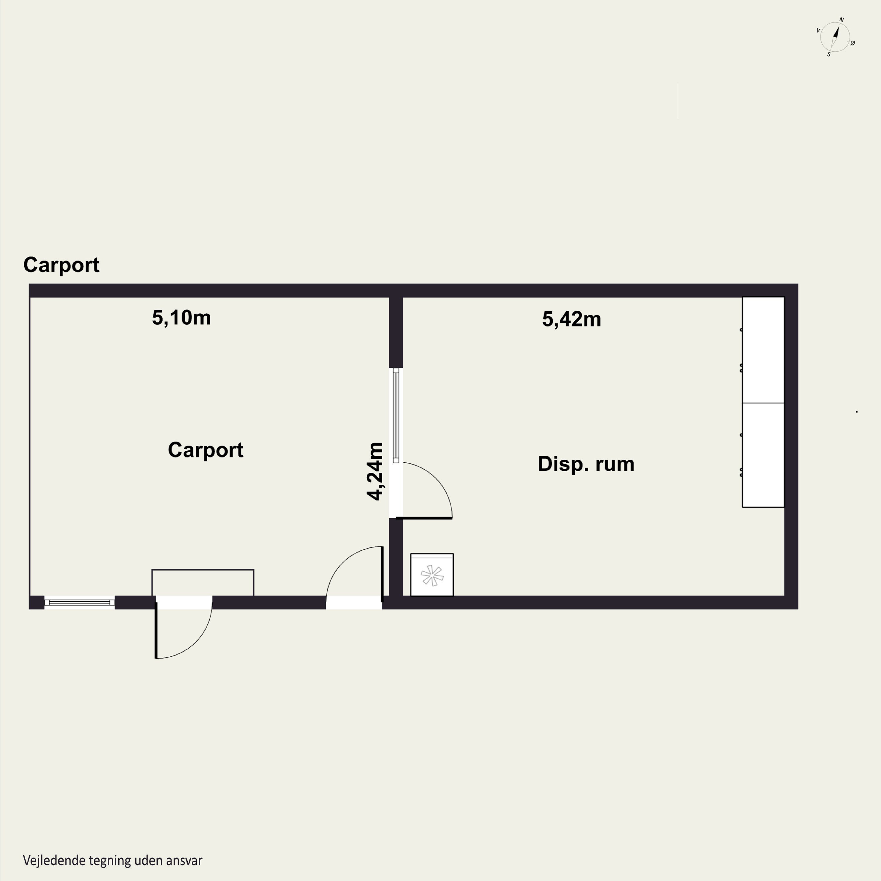 Plantegninger billede af Gammeltoft 11, 3790 Hasle