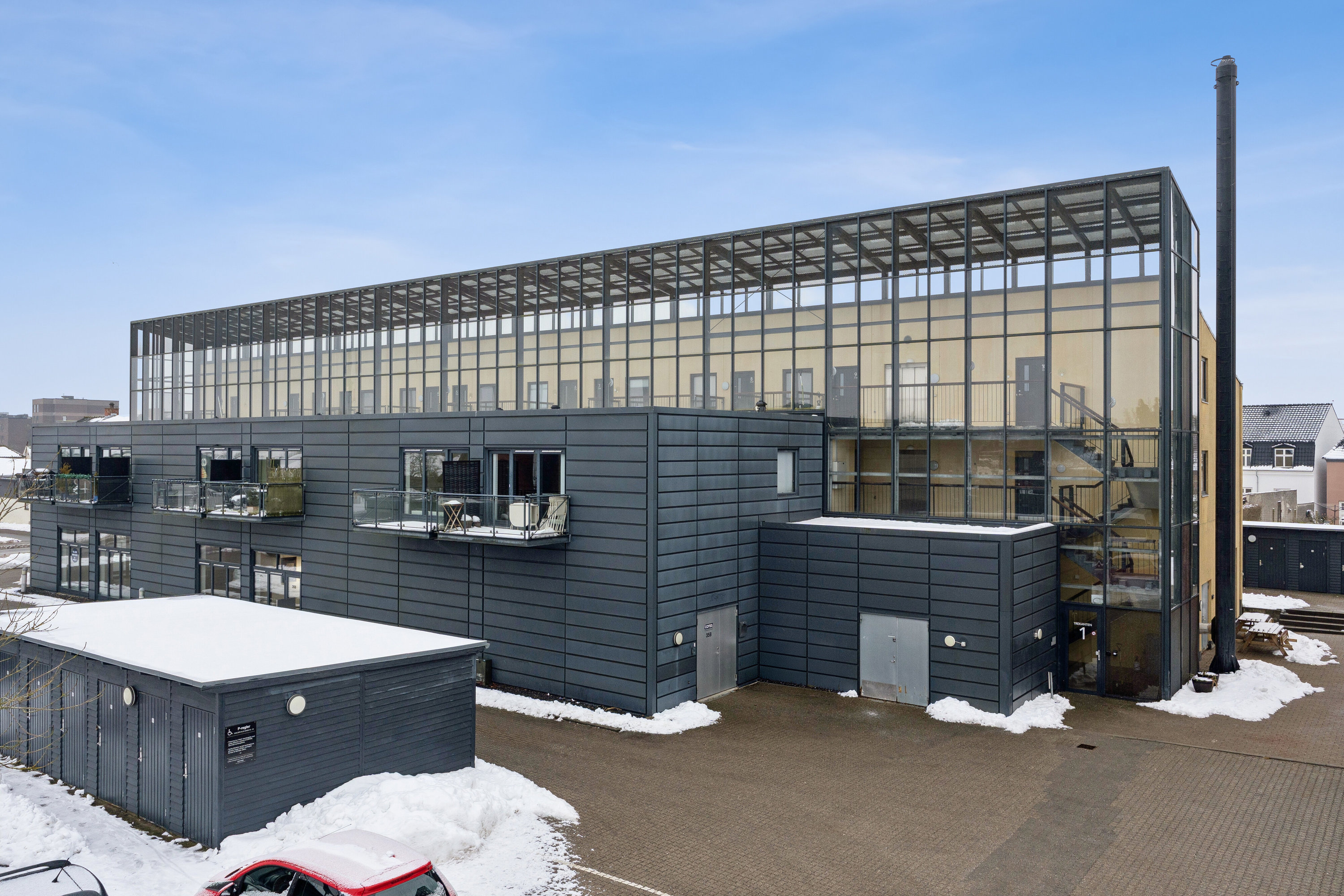 Fremhævet ejendommen billede i fuldskærmstilstand. Billede af Trekanten 1, 1. 10., 4200 Slagelse