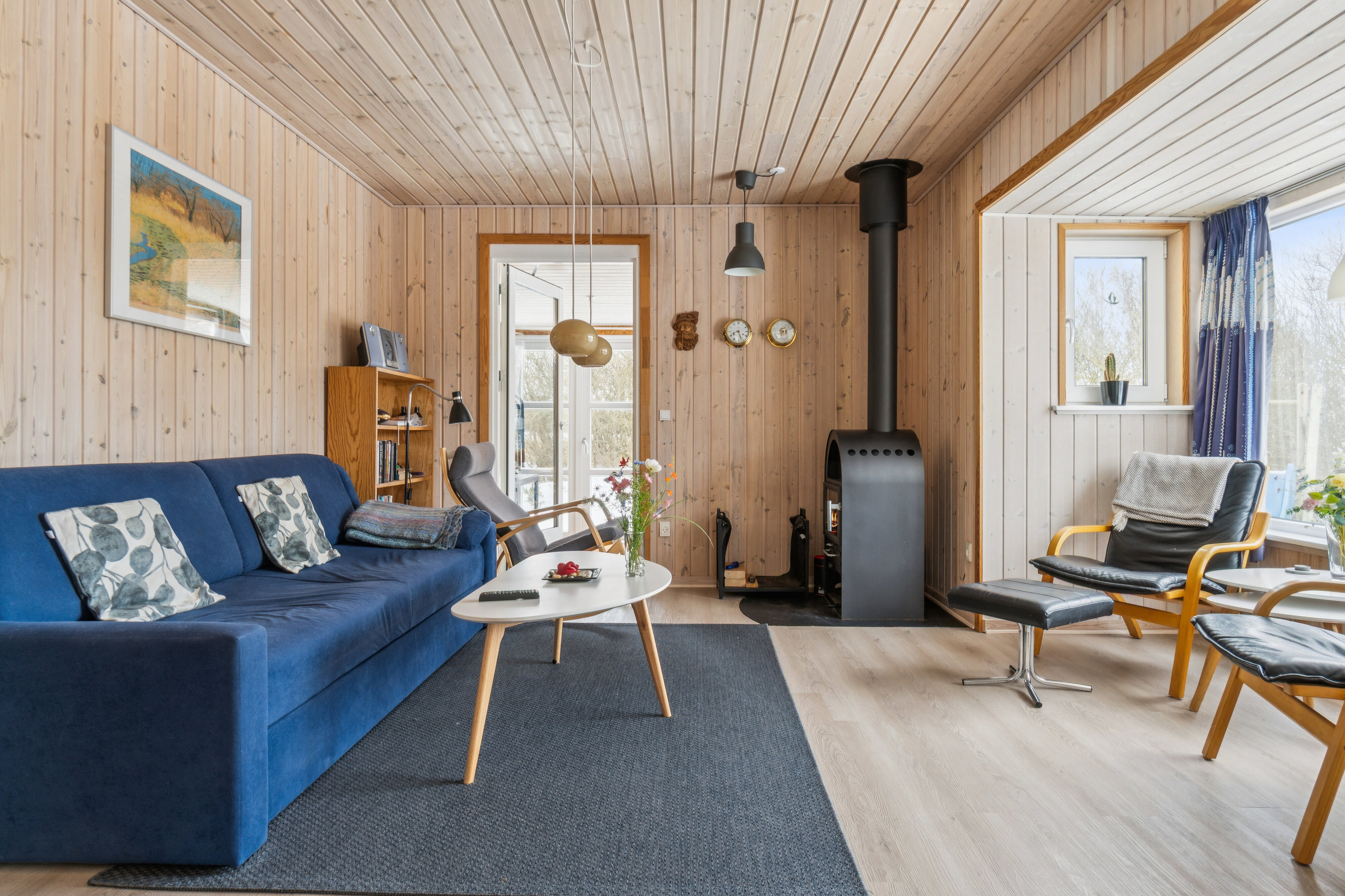 Fremhævet stue billede i fuldskærmstilstand. Billede af Sommerstedvej 64, Lyngs Torp, 7790 Thyholm