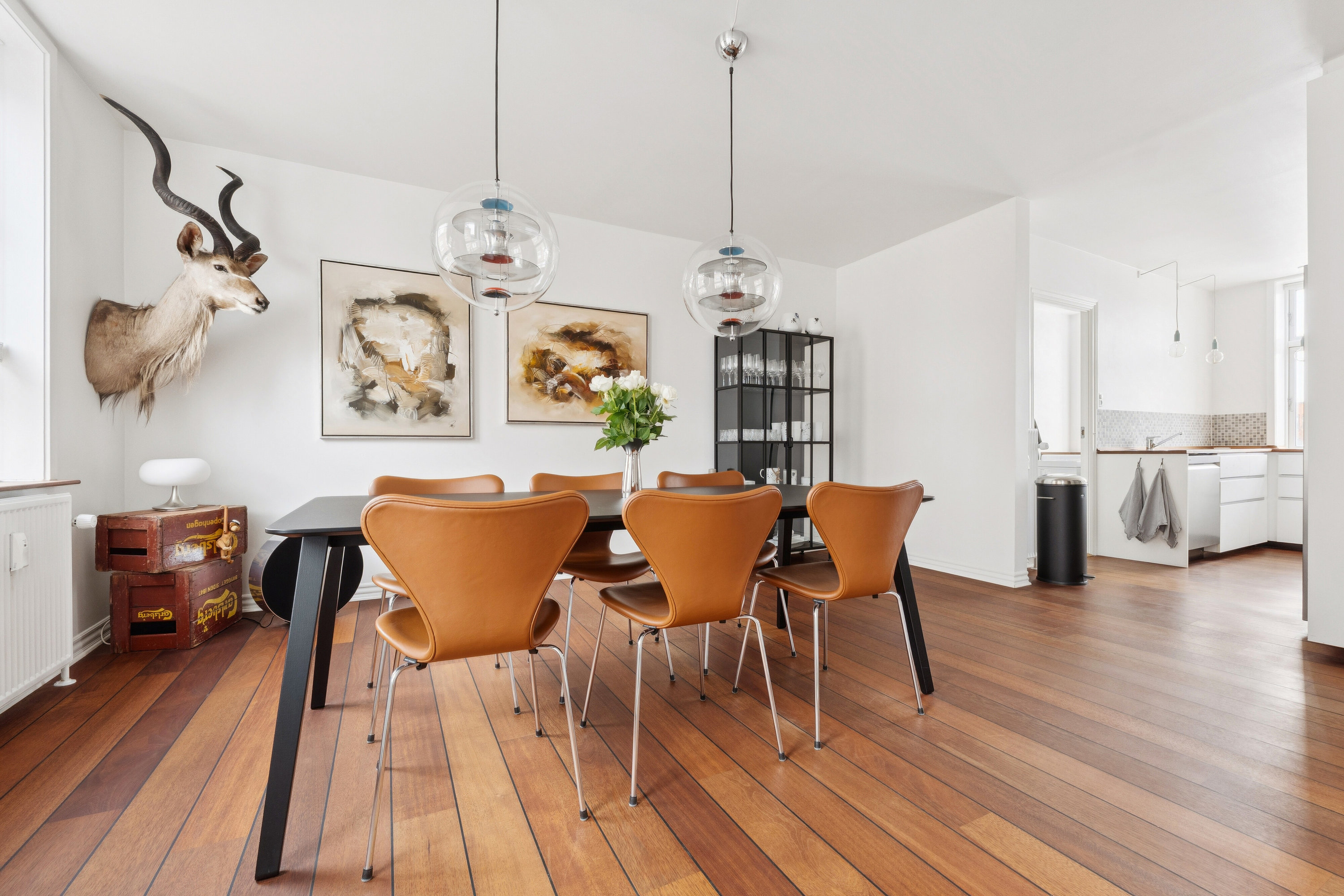Fremhævet spisestue billede i fuldskærmstilstand. Billede af Søndergade 20A, 2., 8600 Silkeborg