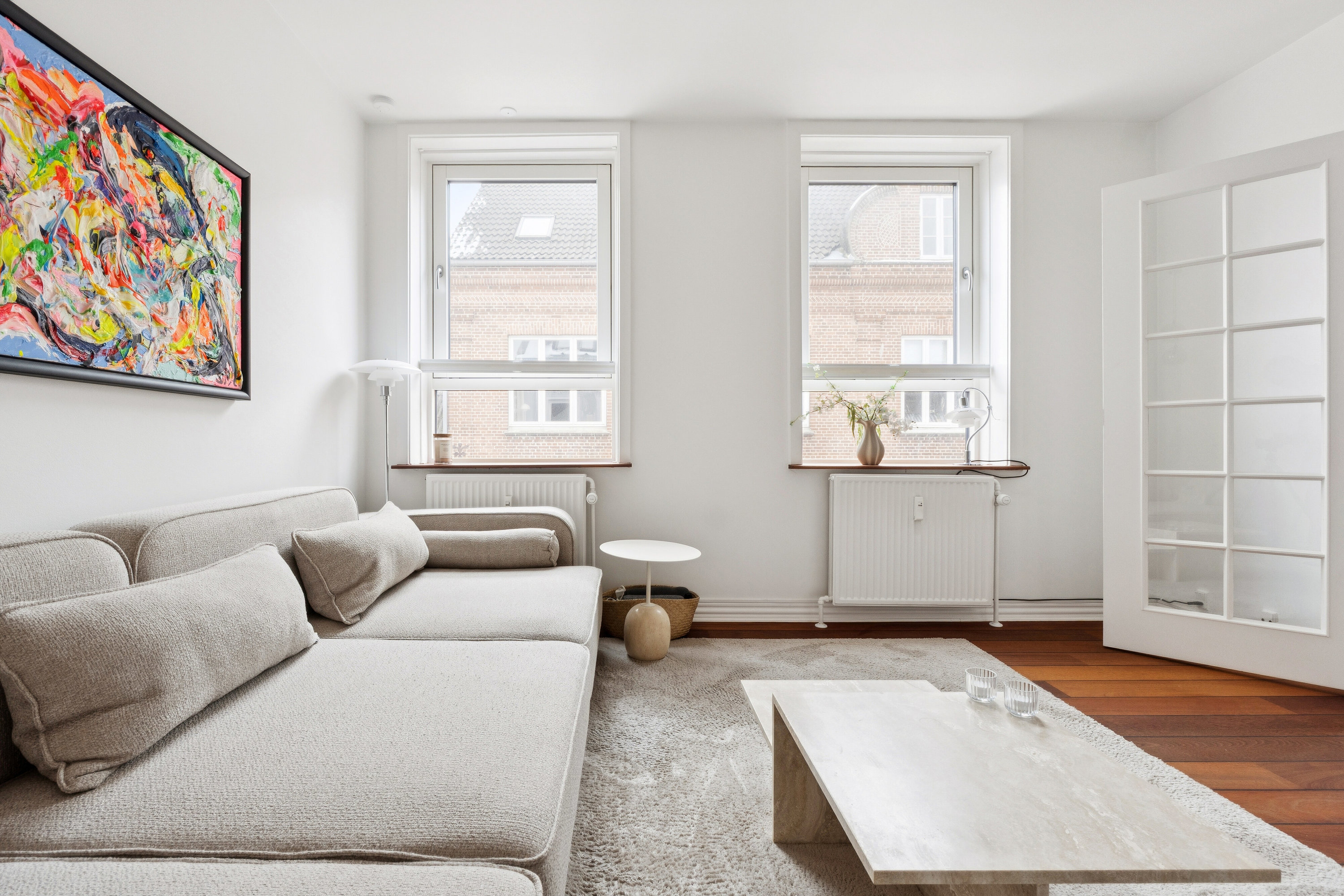 Fremhævet stue billede i fuldskærmstilstand. Billede af Søndergade 20A, 2., 8600 Silkeborg