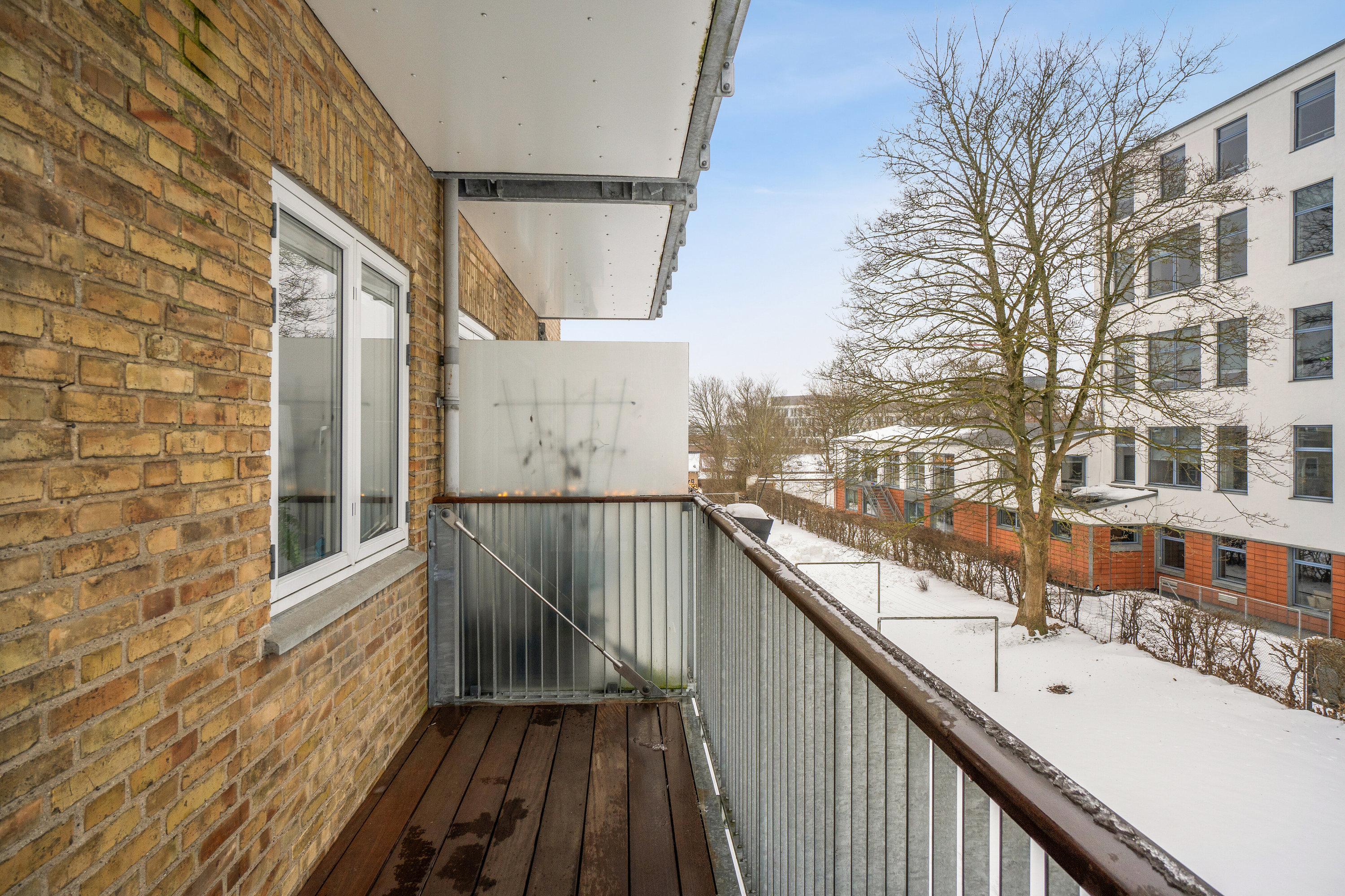 Fremhævet altan billede i fuldskærmstilstand. Billede af Lyngbygårdsvej 53, 1. th., 2800 Kongens Lyngby