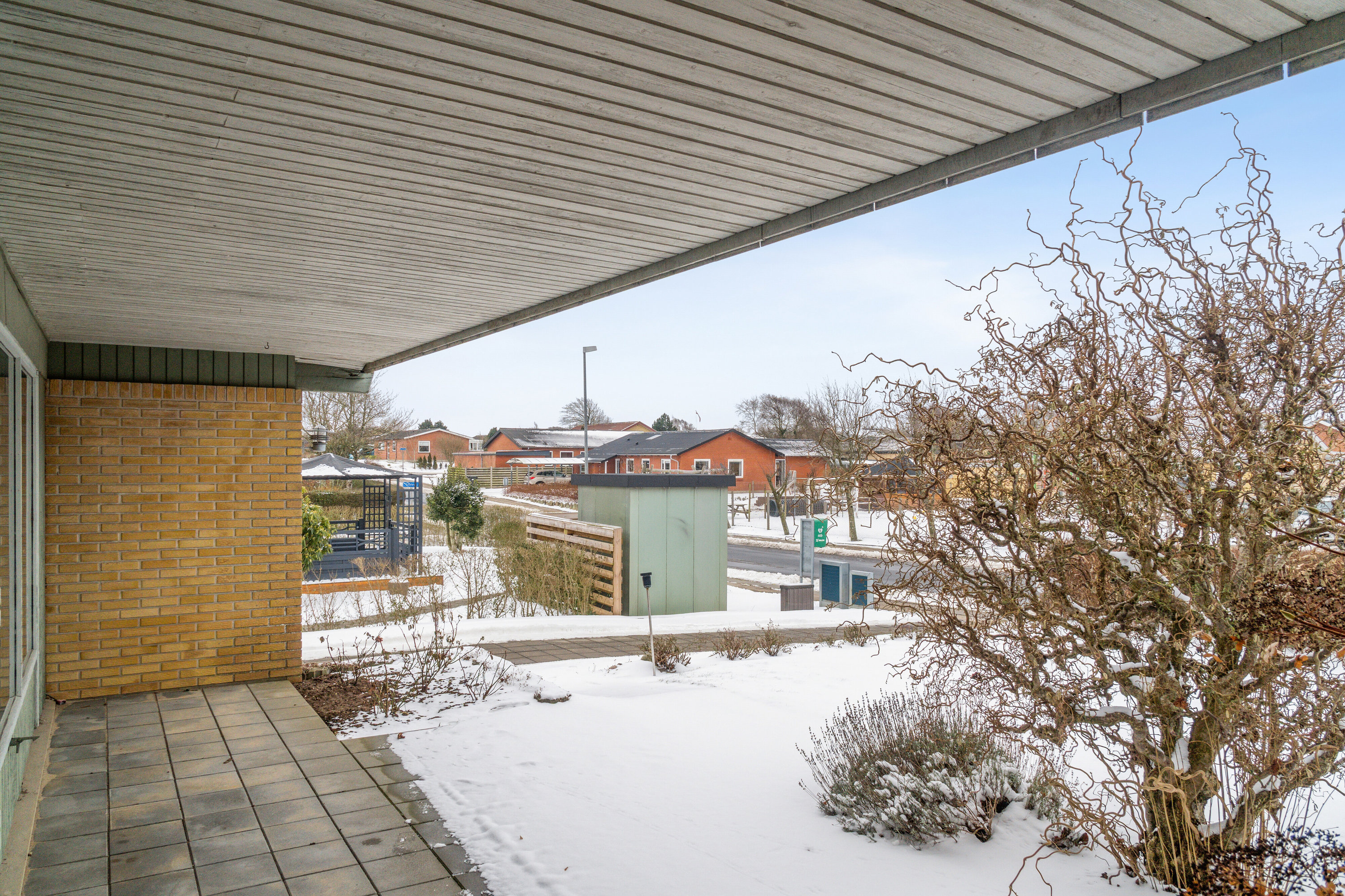 Fremhævet udendørs billede i fuldskærmstilstand. Billede af Fuglebakken 20, 7760 Hurup Thy