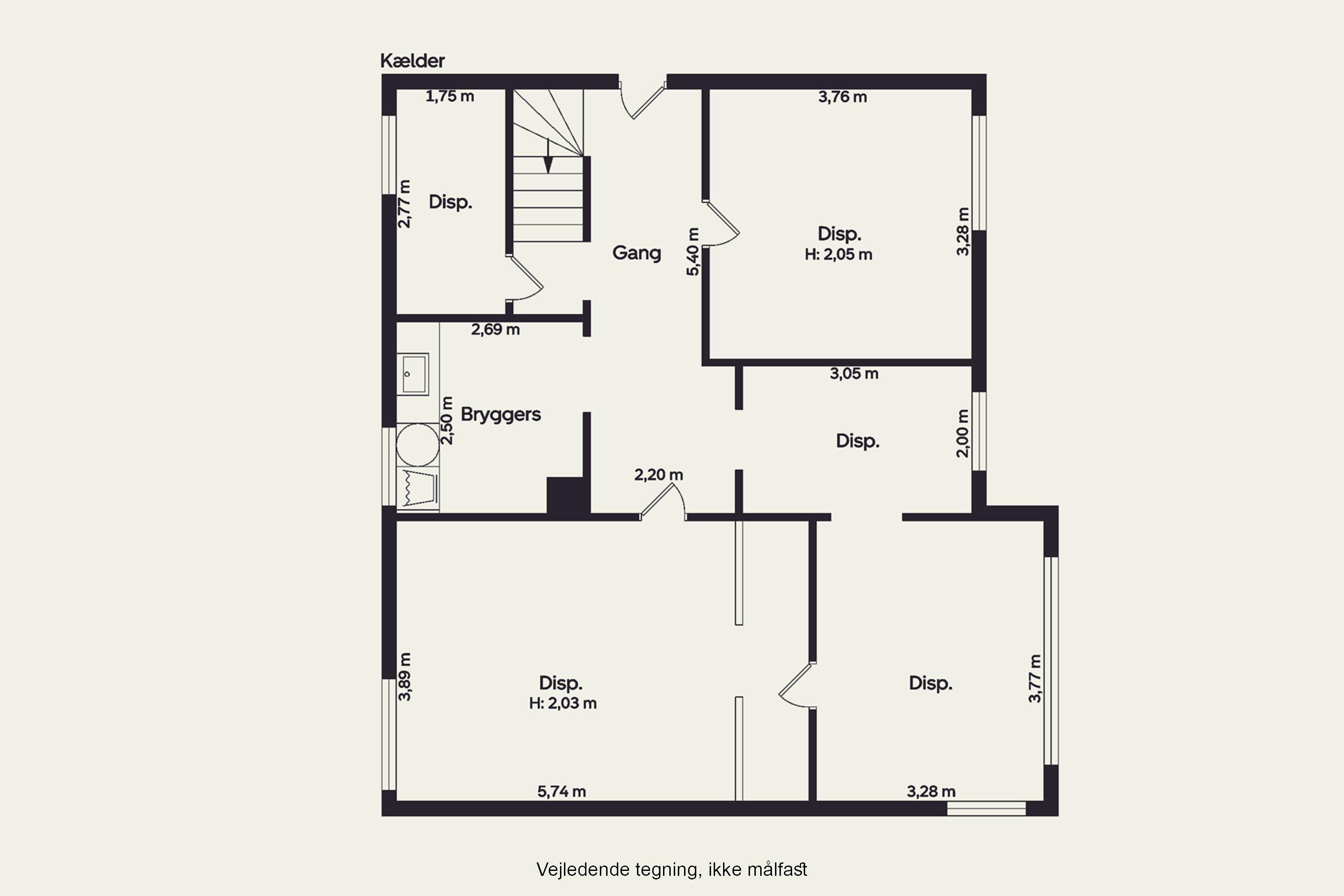 Plantegninger billede af Hellasvej 13, 2300 København S