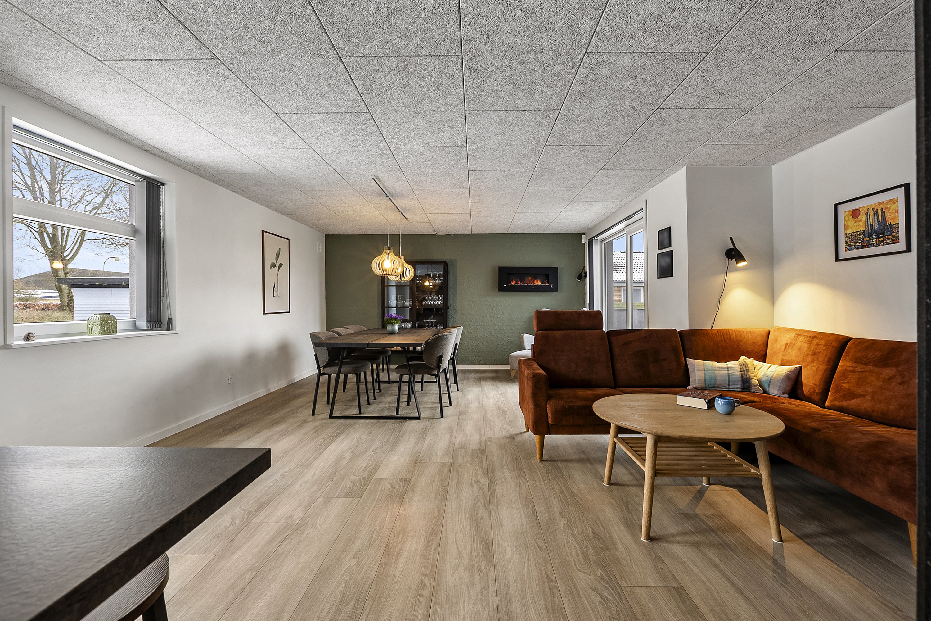 Fremhævet stue billede i fuldskærmstilstand. Billede af Nørager 4, 6230 Rødekro